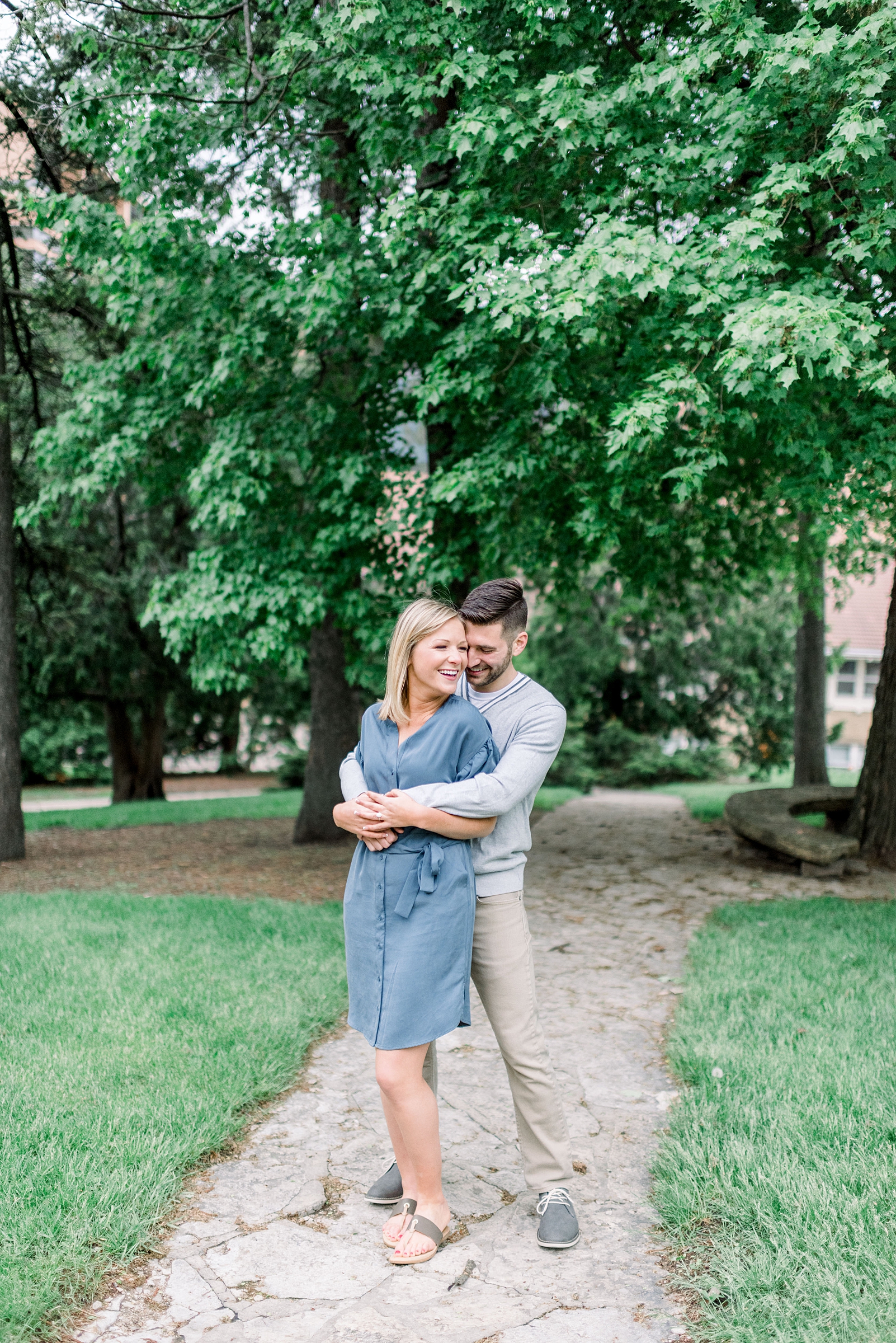 UW-Madison Engagement Session - Larissa Marie Photography