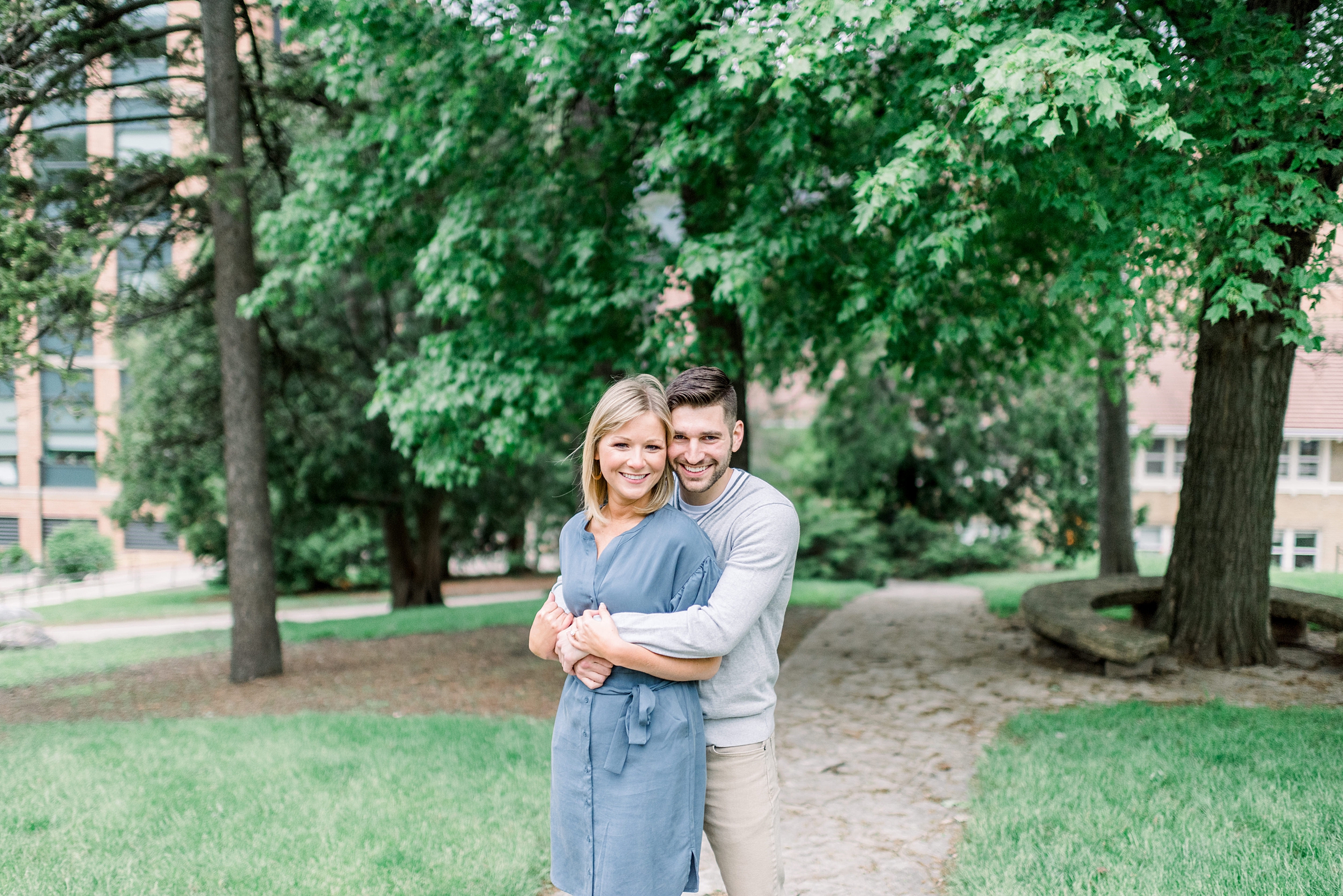 UW-Madison Engagement Session - Larissa Marie Photography