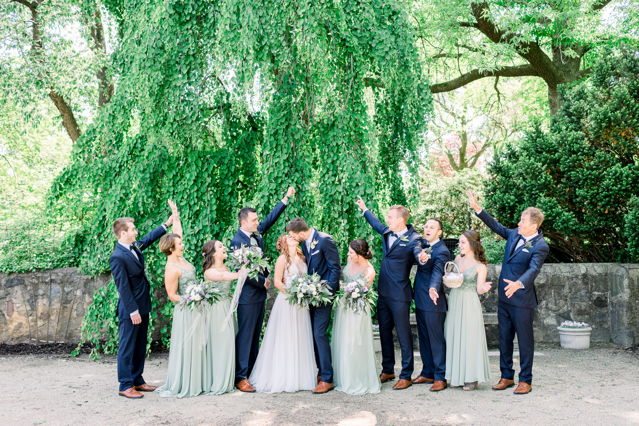 Boerner Botanical Gardens Wedding Photographers