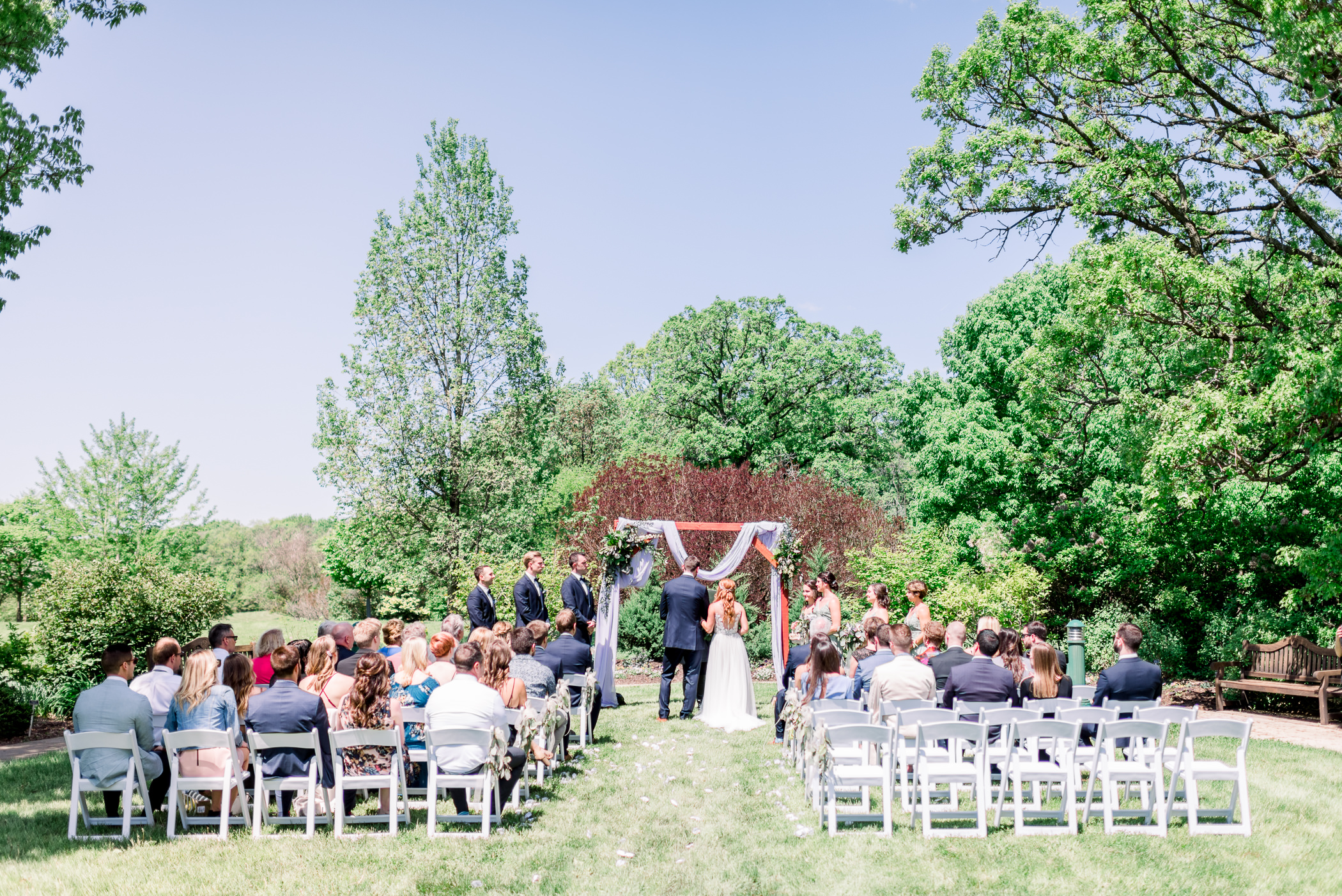 Boerner Botanical Gardens Wedding Photographers