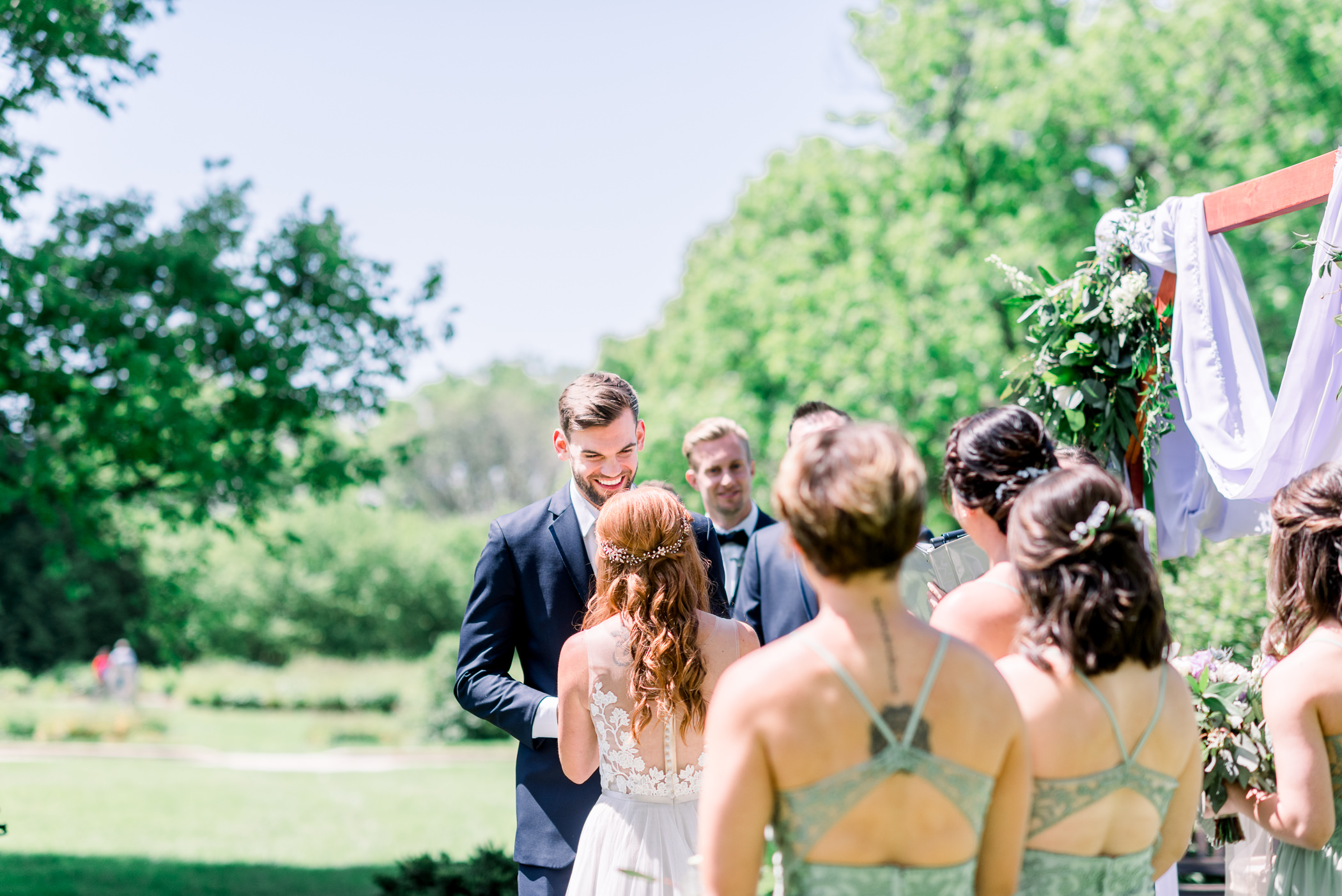 Boerner Botanical Gardens Wedding Photographers