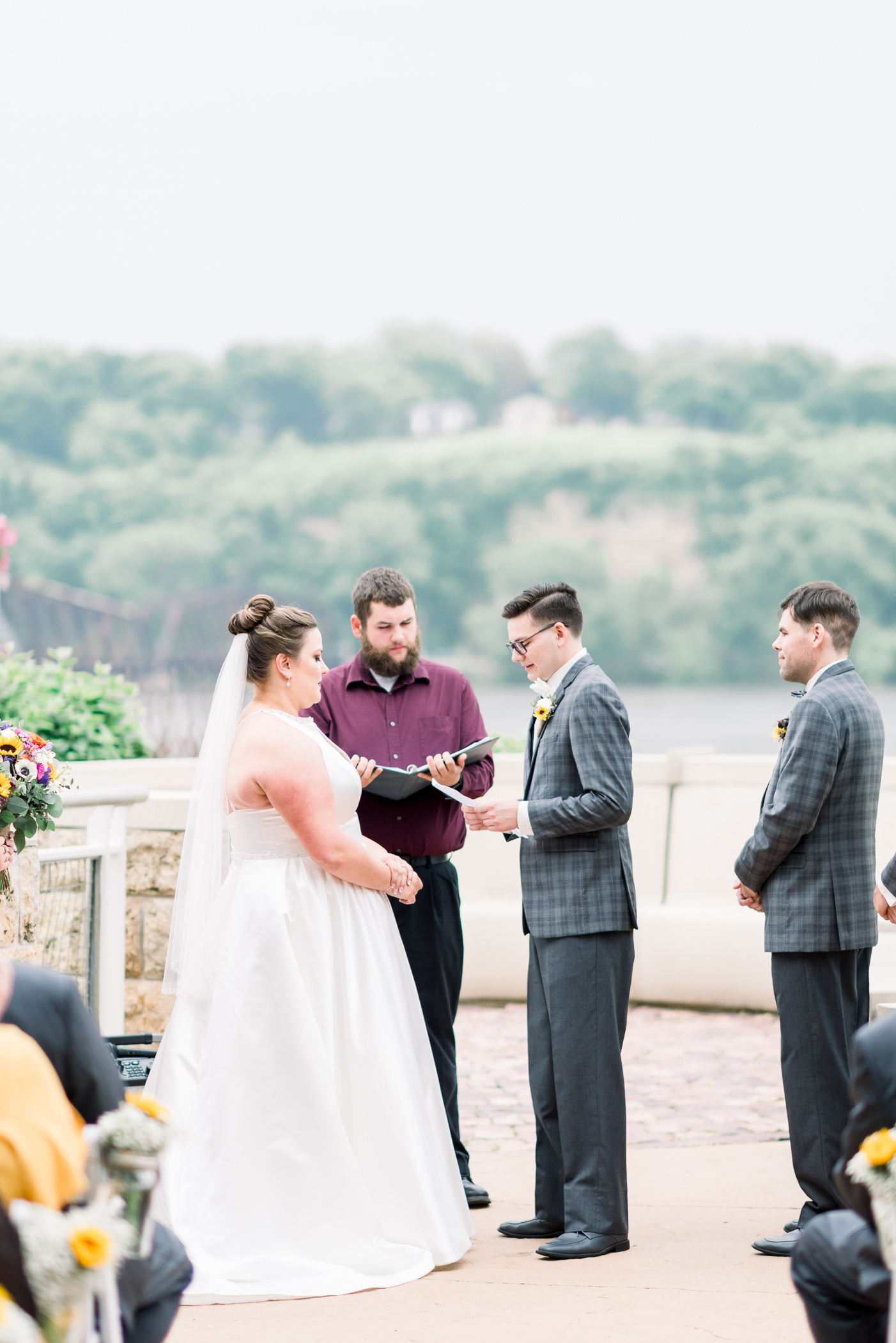 Grand River Center Dubuque Wedding Photographers