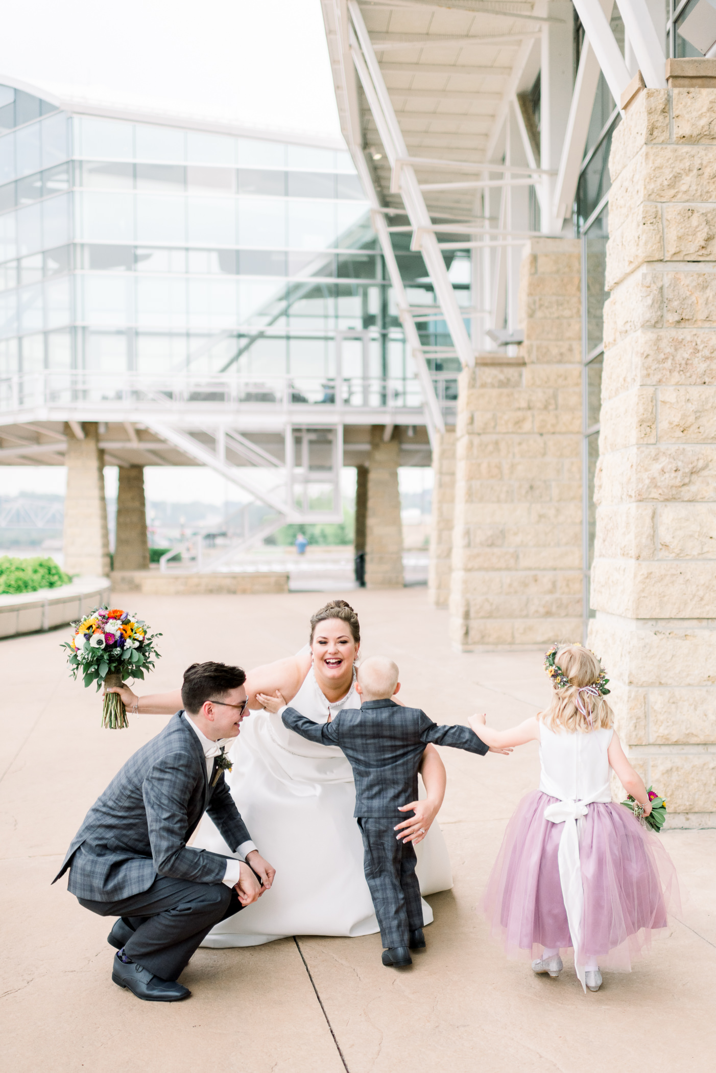 Grand River Center Dubuque Wedding Photographers