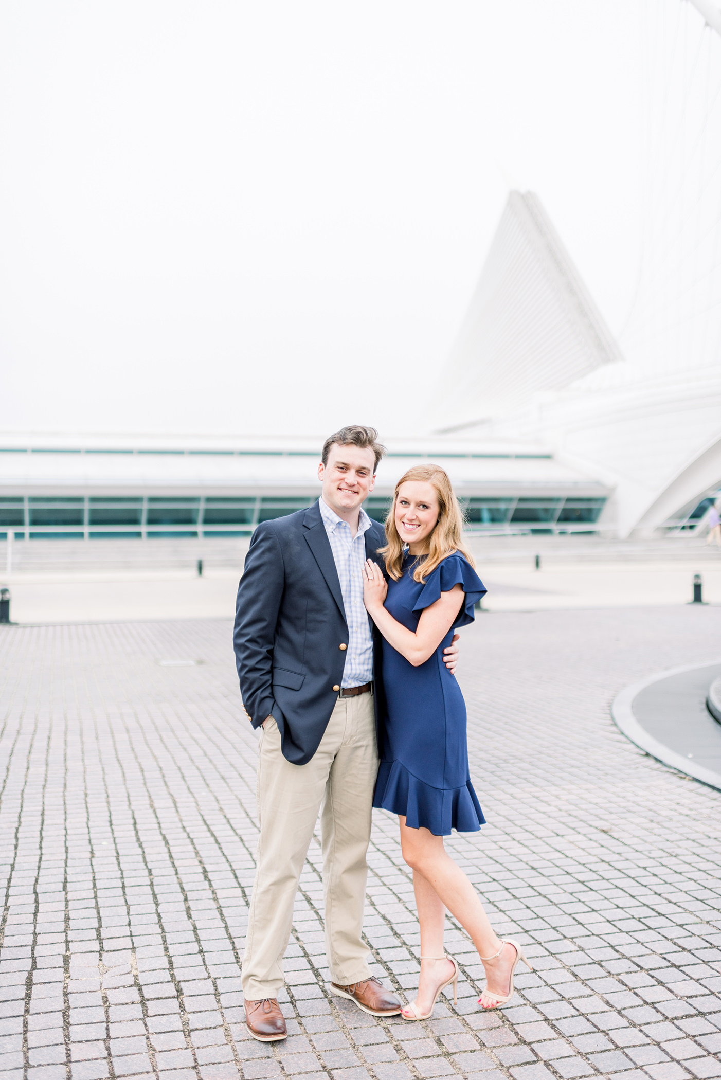 Milwaukee Art Museum Engagement Session