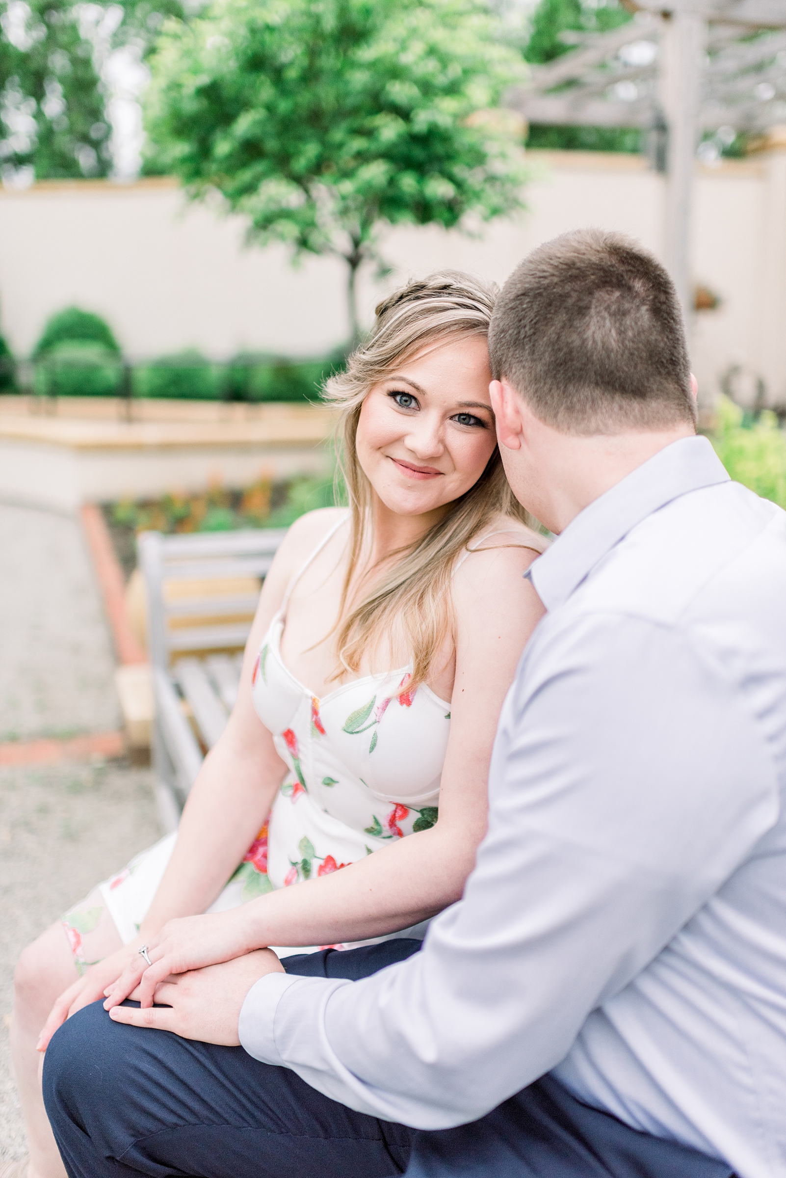 Paine Art Center and Gardens Engagement Session