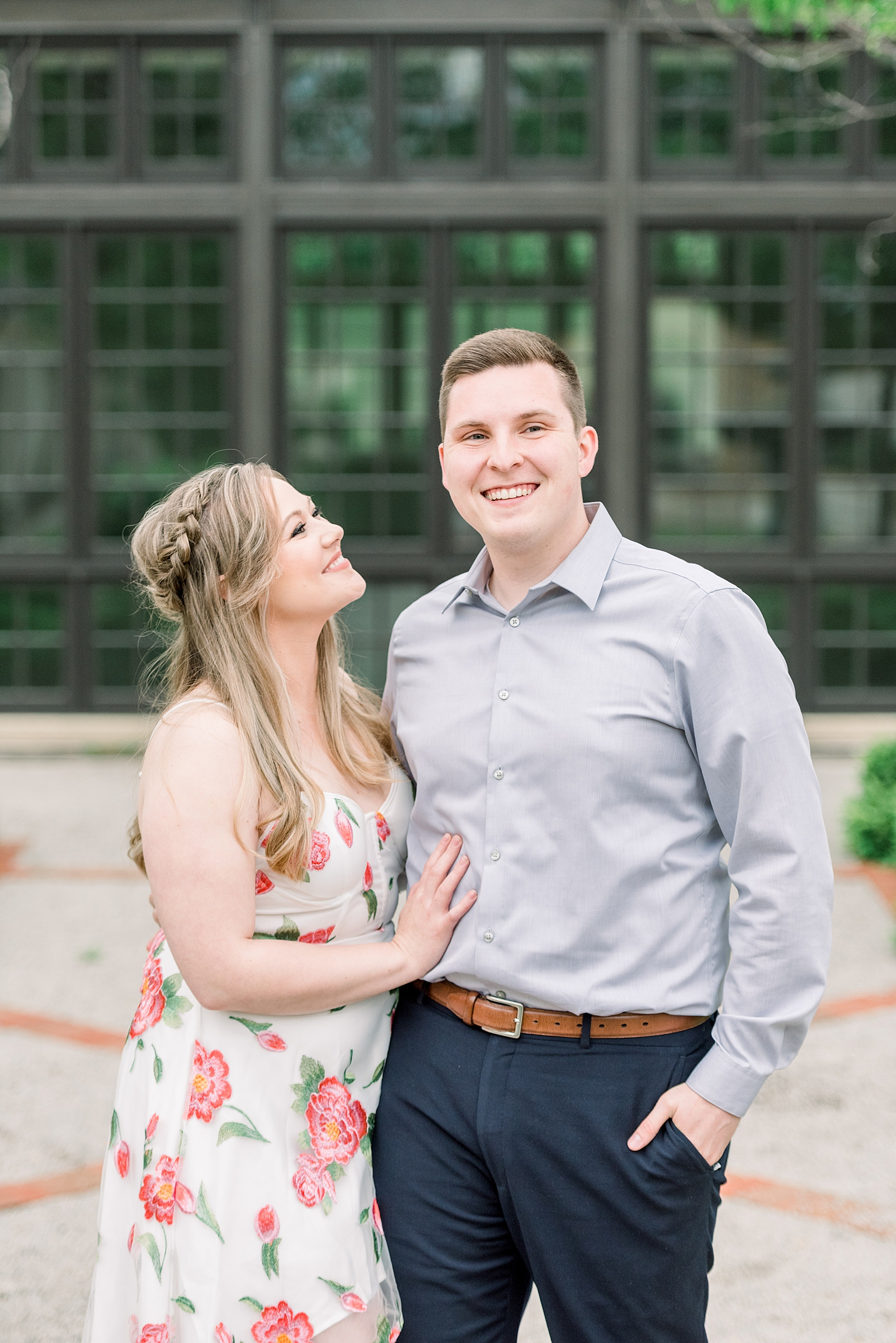 Paine Art Center and Gardens Engagement Session
