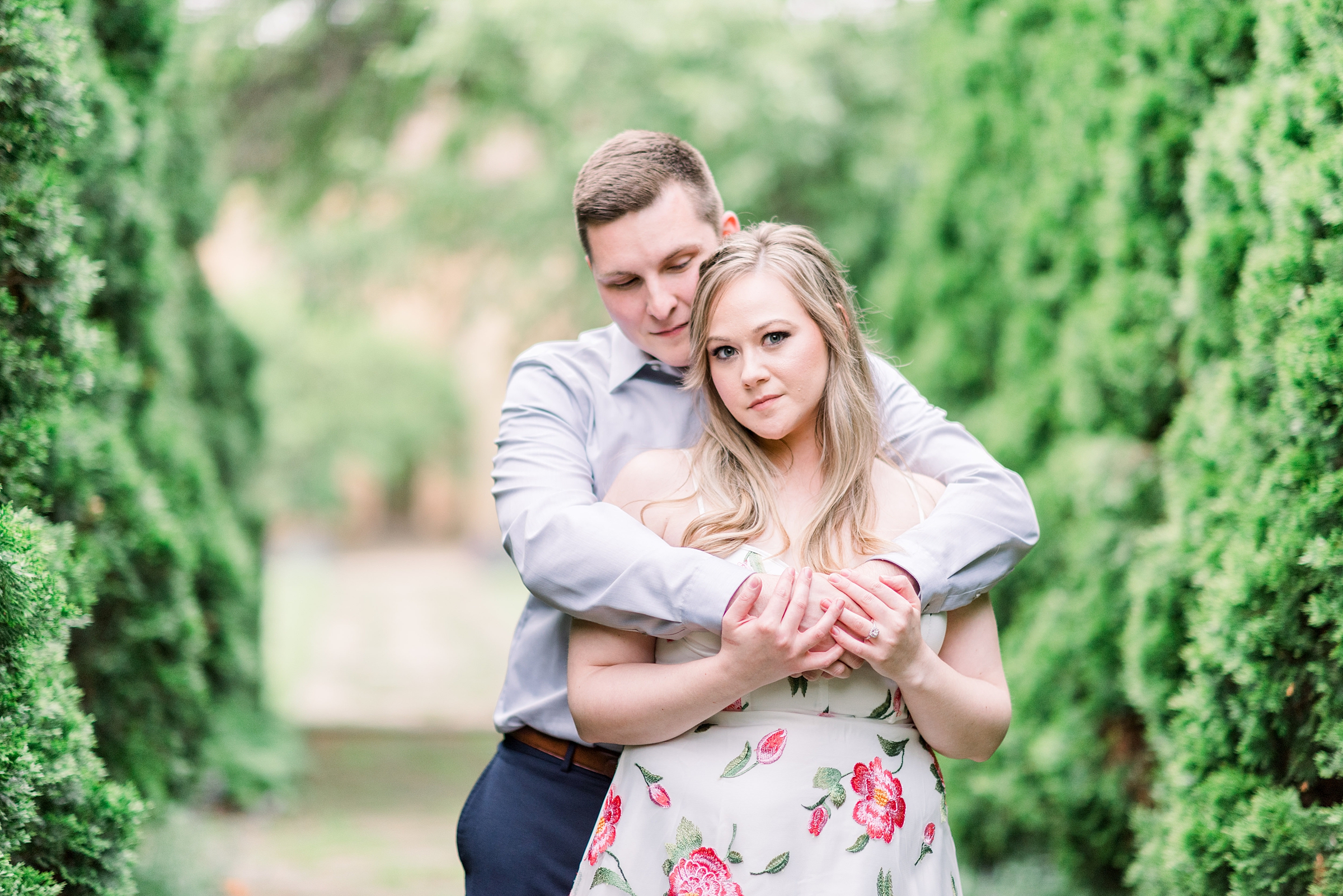 Paine Art Center and Gardens Engagement Session