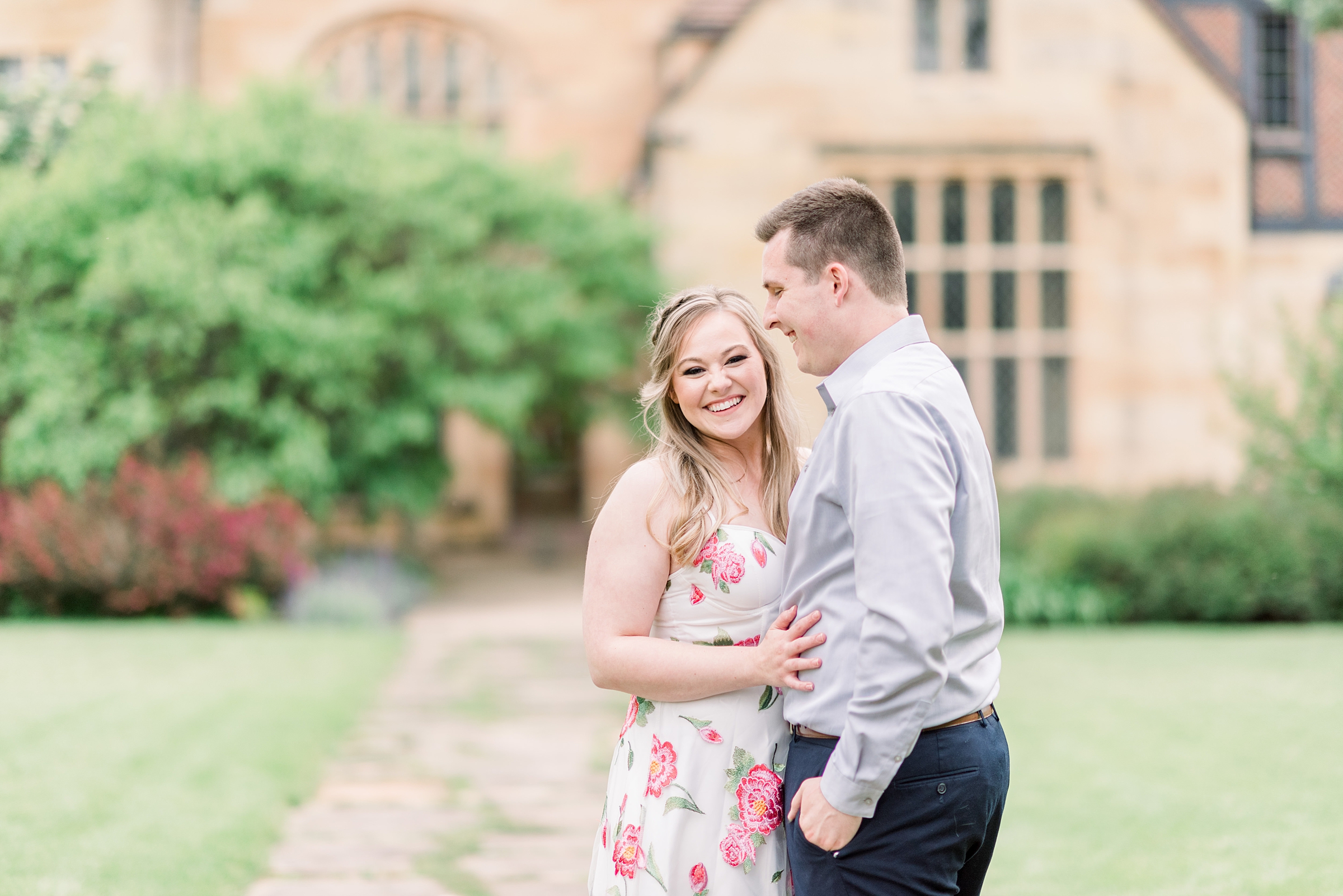 Paine Art Center and Gardens Engagement Session