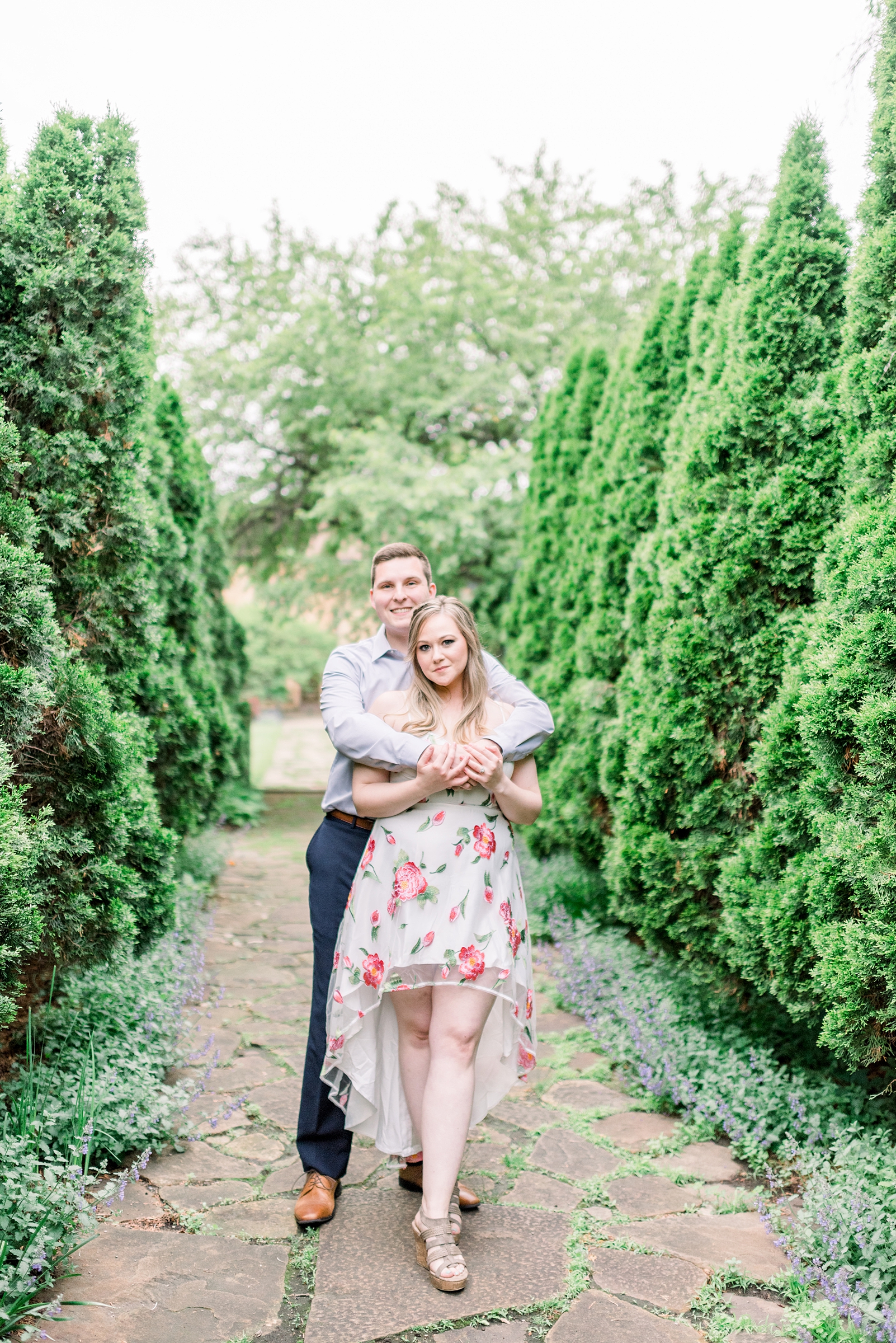 Paine Art Center and Gardens Engagement Session