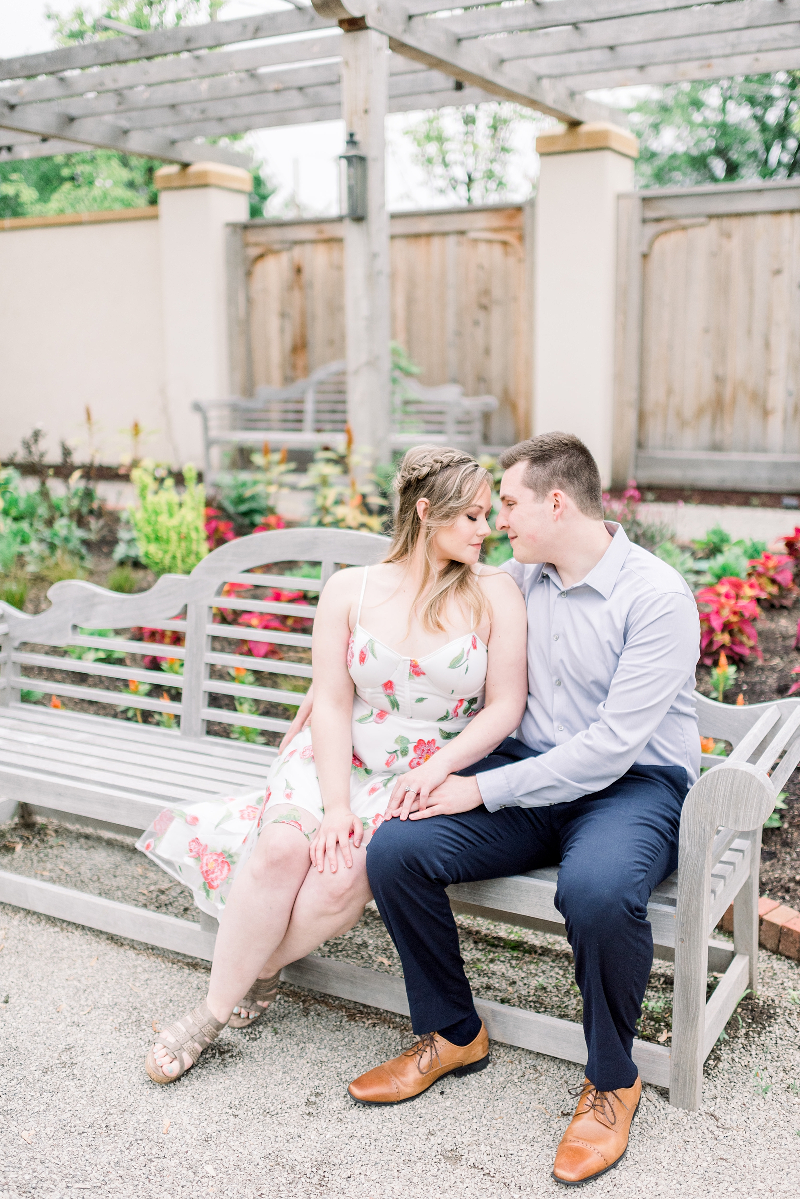 Paine Art Center and Gardens Engagement Session