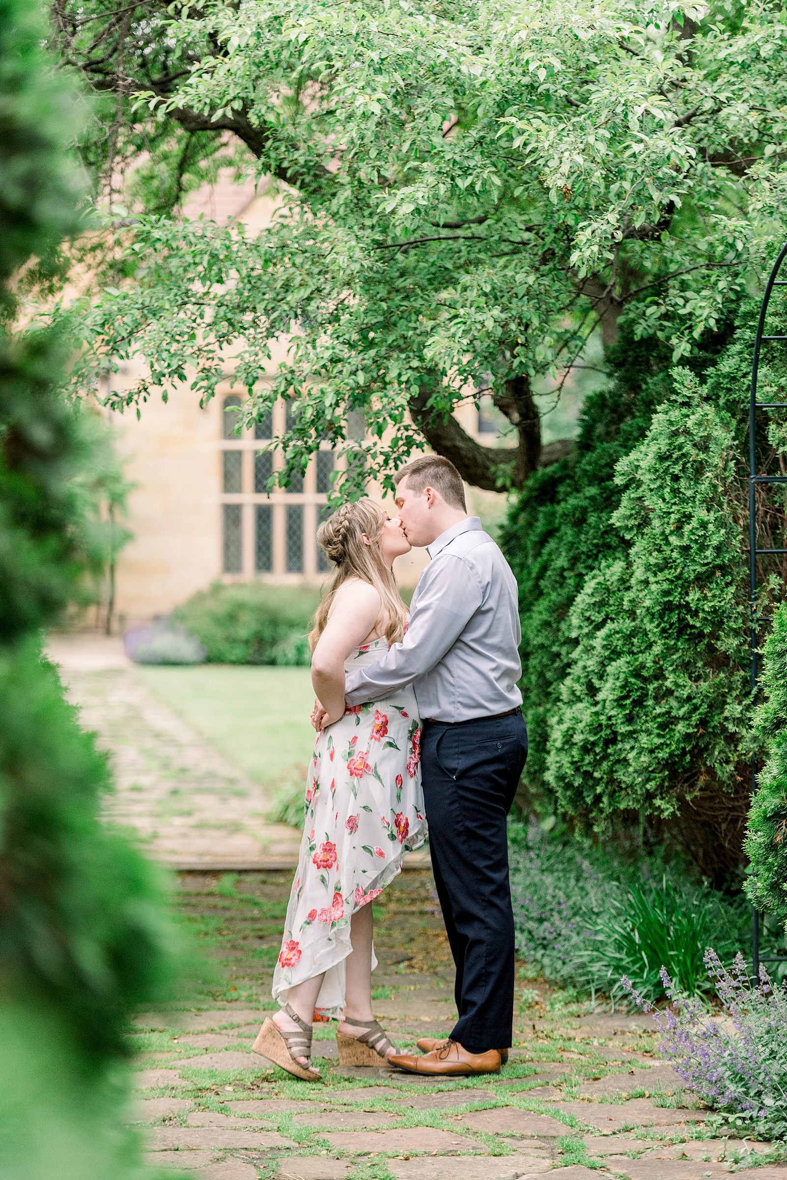 Paine Art Center and Gardens Engagement Session