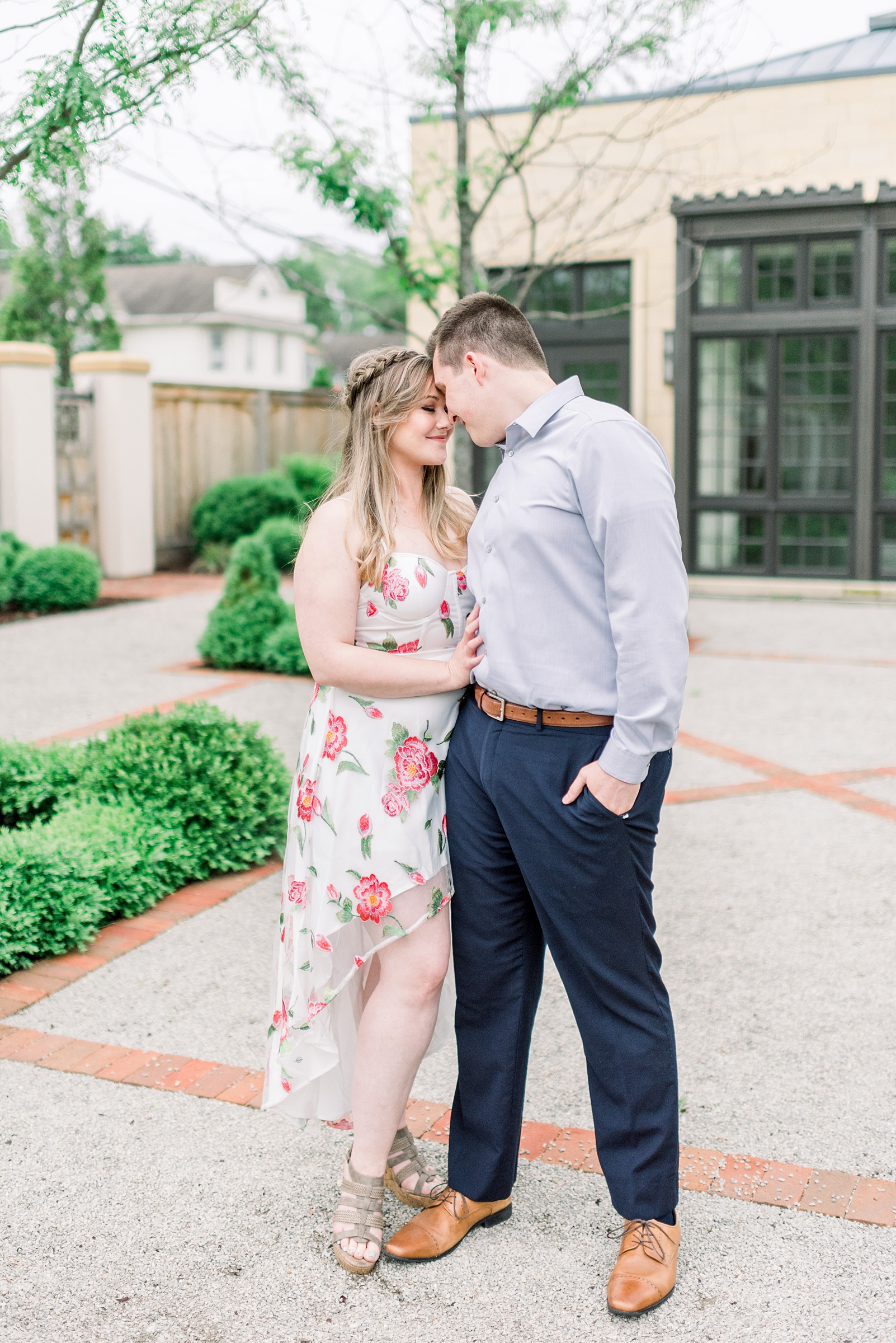 Paine Art Center and Gardens Engagement Session