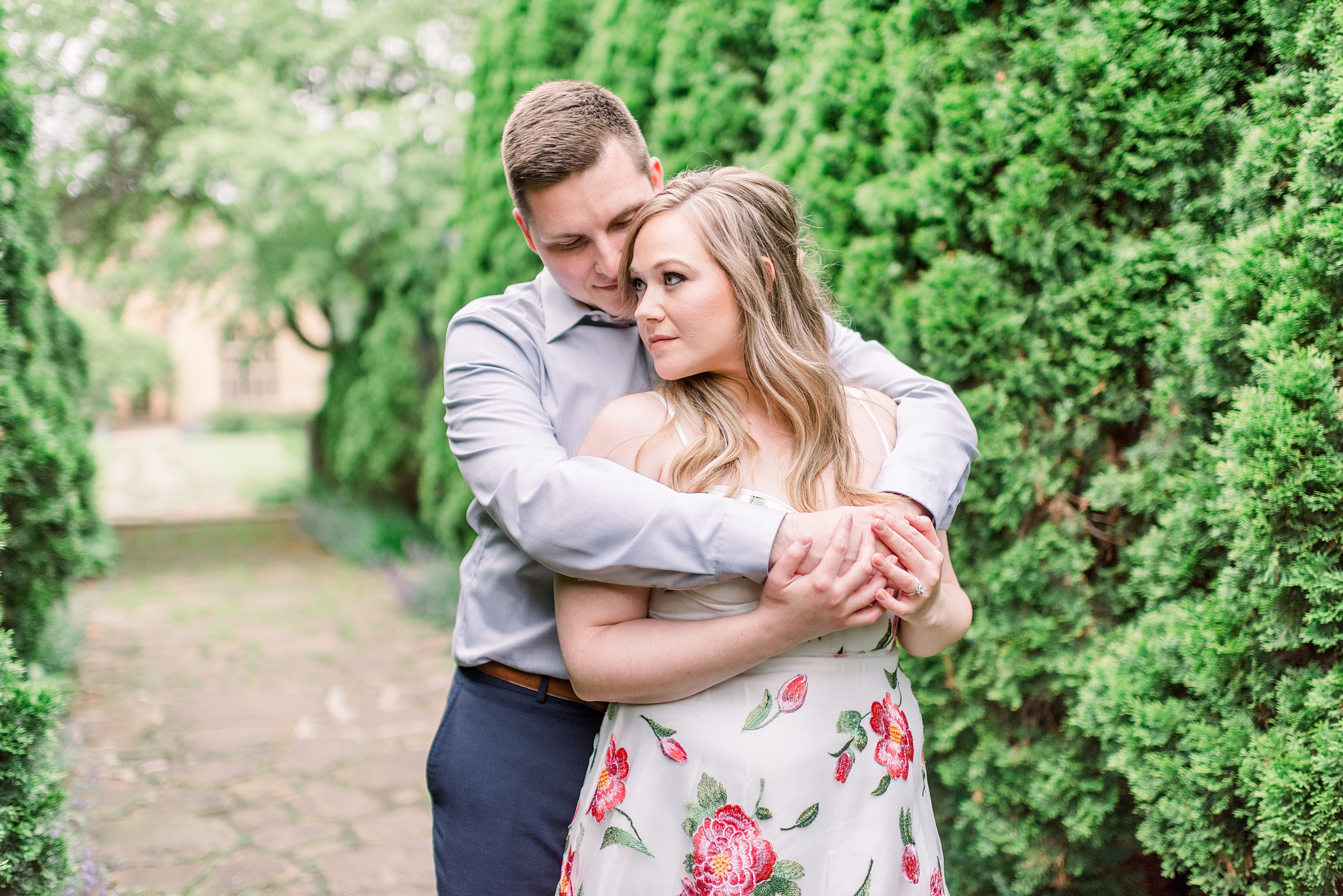 Paine Art Center and Gardens Engagement Session