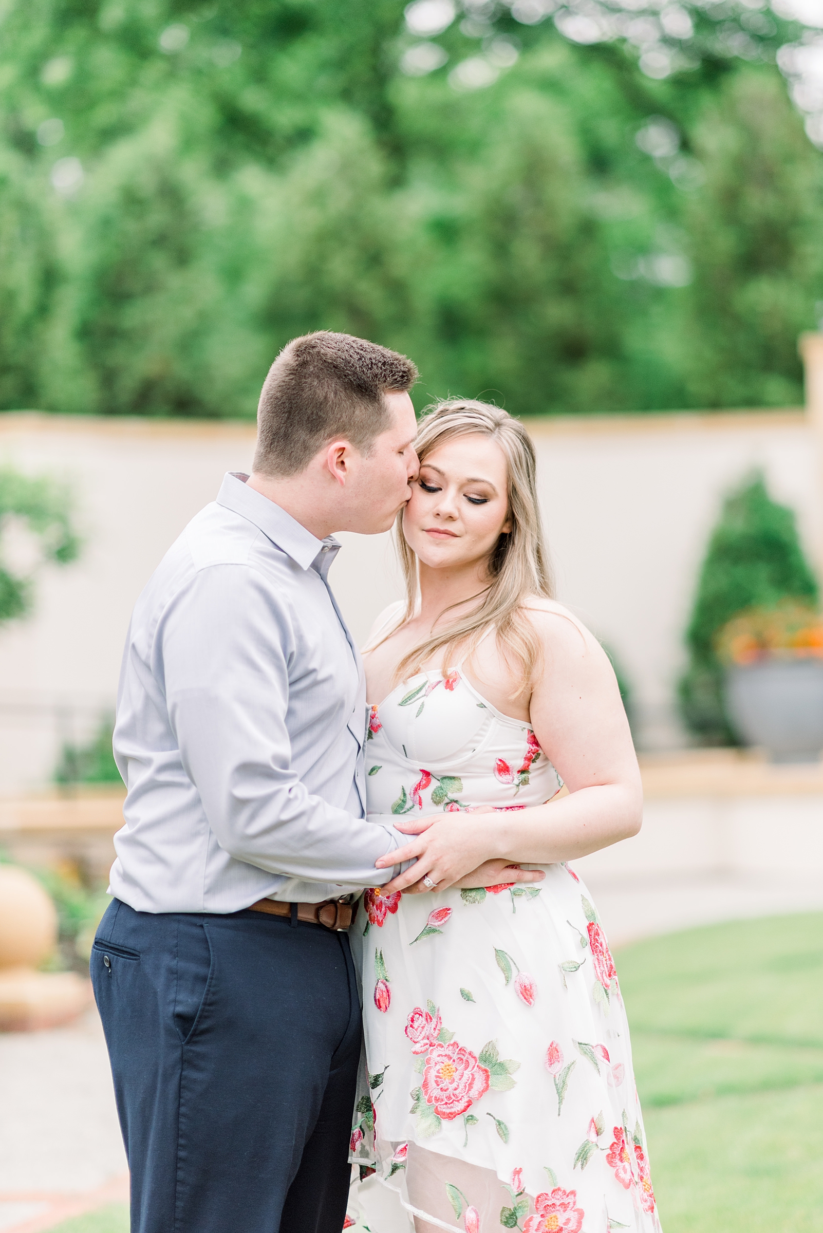 Paine Art Center and Gardens Engagement Session