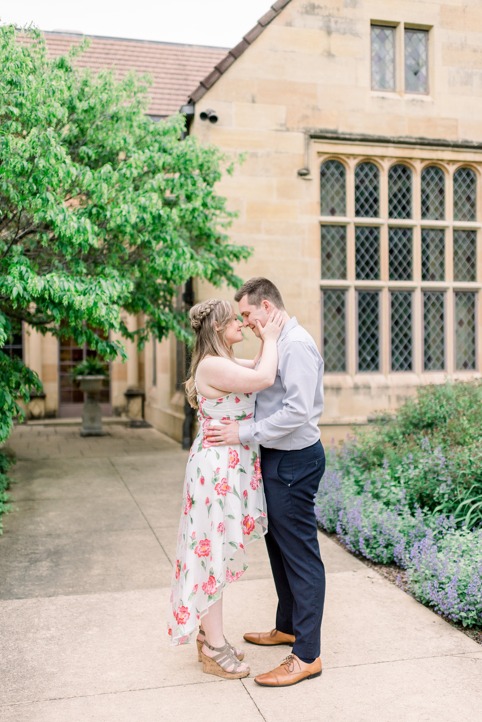 Paine Art Center and Gardens Engagement Session