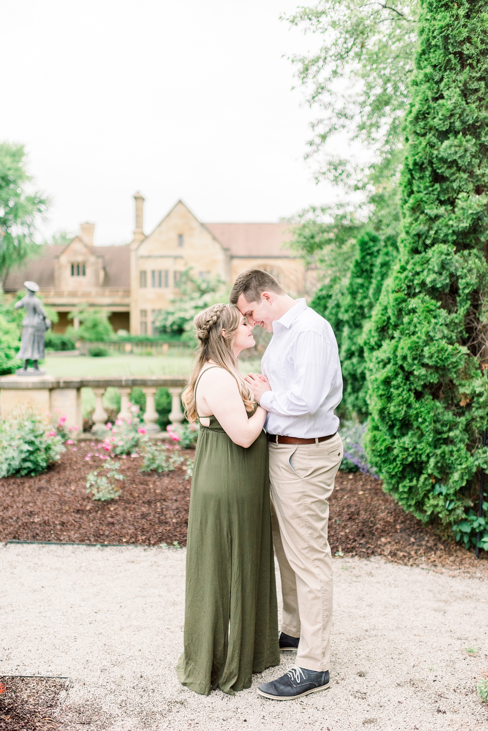 Paine Art Center and Gardens Engagement Session