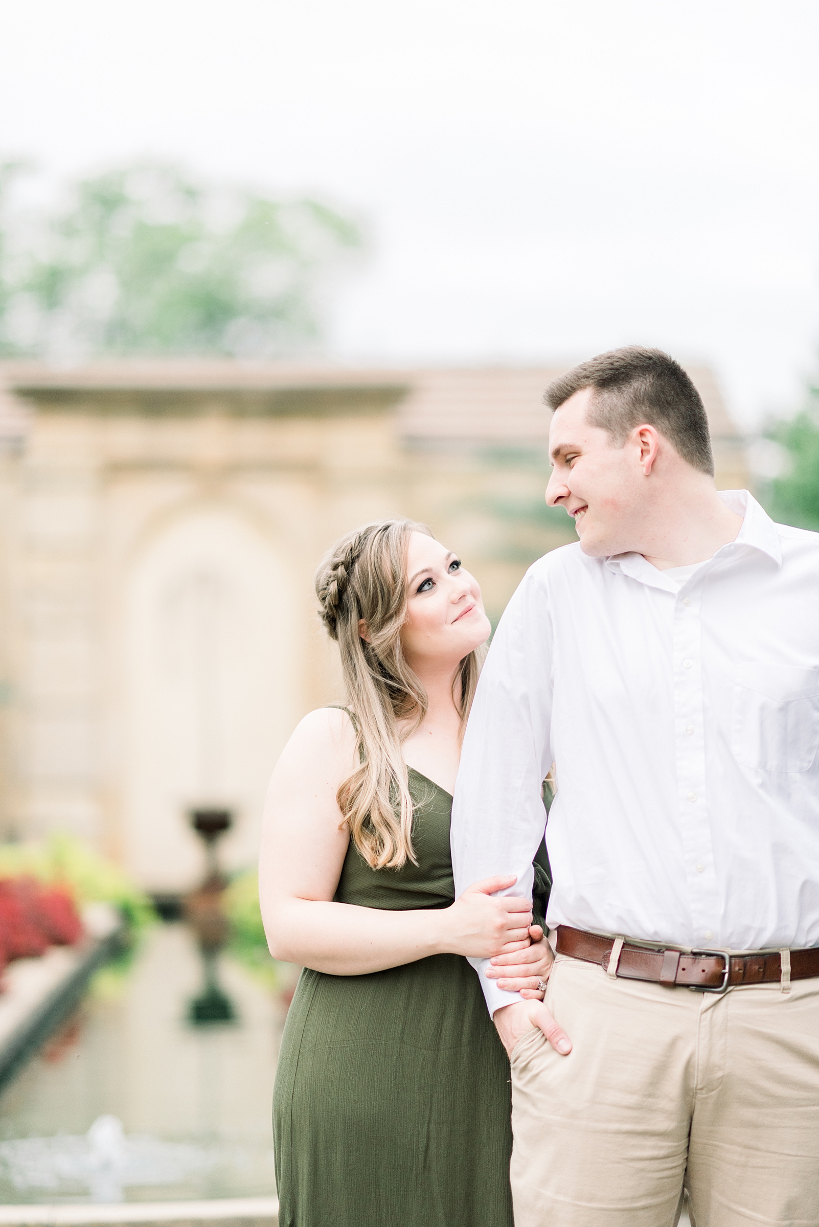 Paine Art Center and Gardens Engagement Session