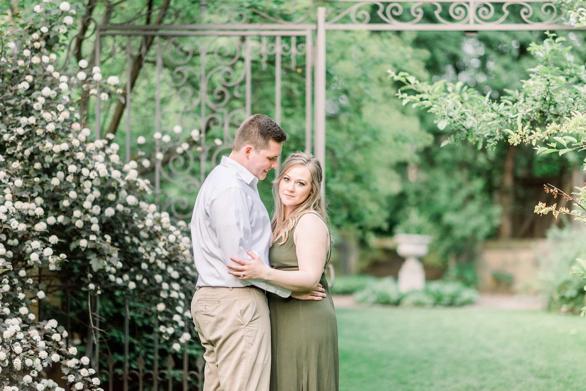 Paine Art Center and Gardens Engagement Session