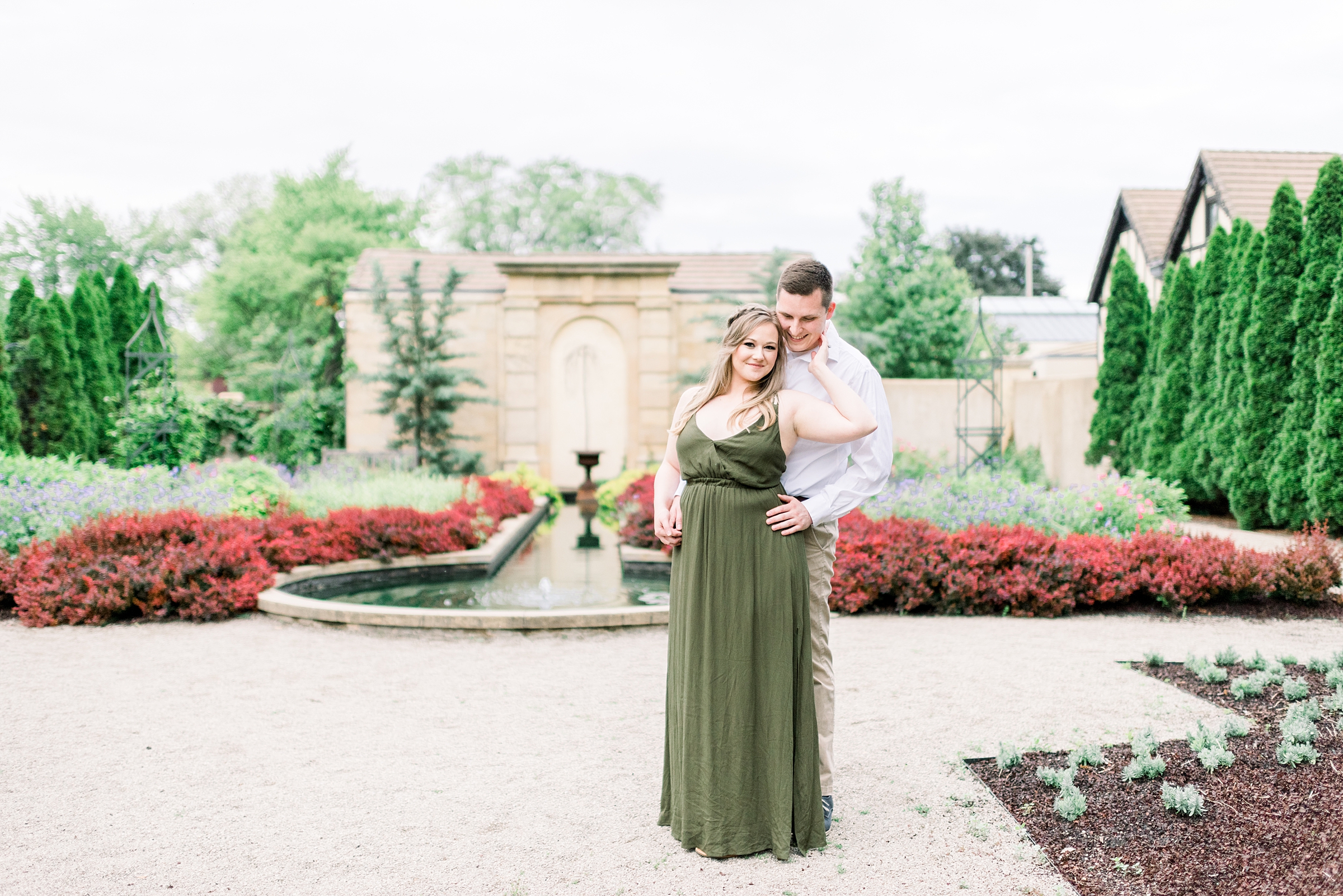 Paine Art Center and Gardens Engagement Session