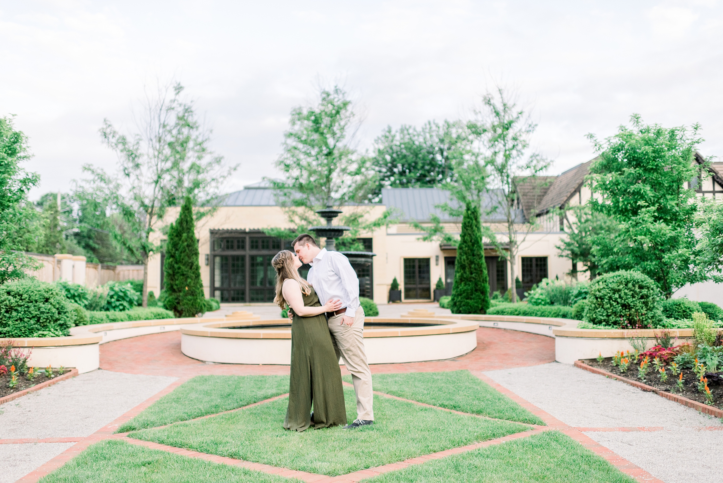 Paine Art Center and Gardens Engagement Session