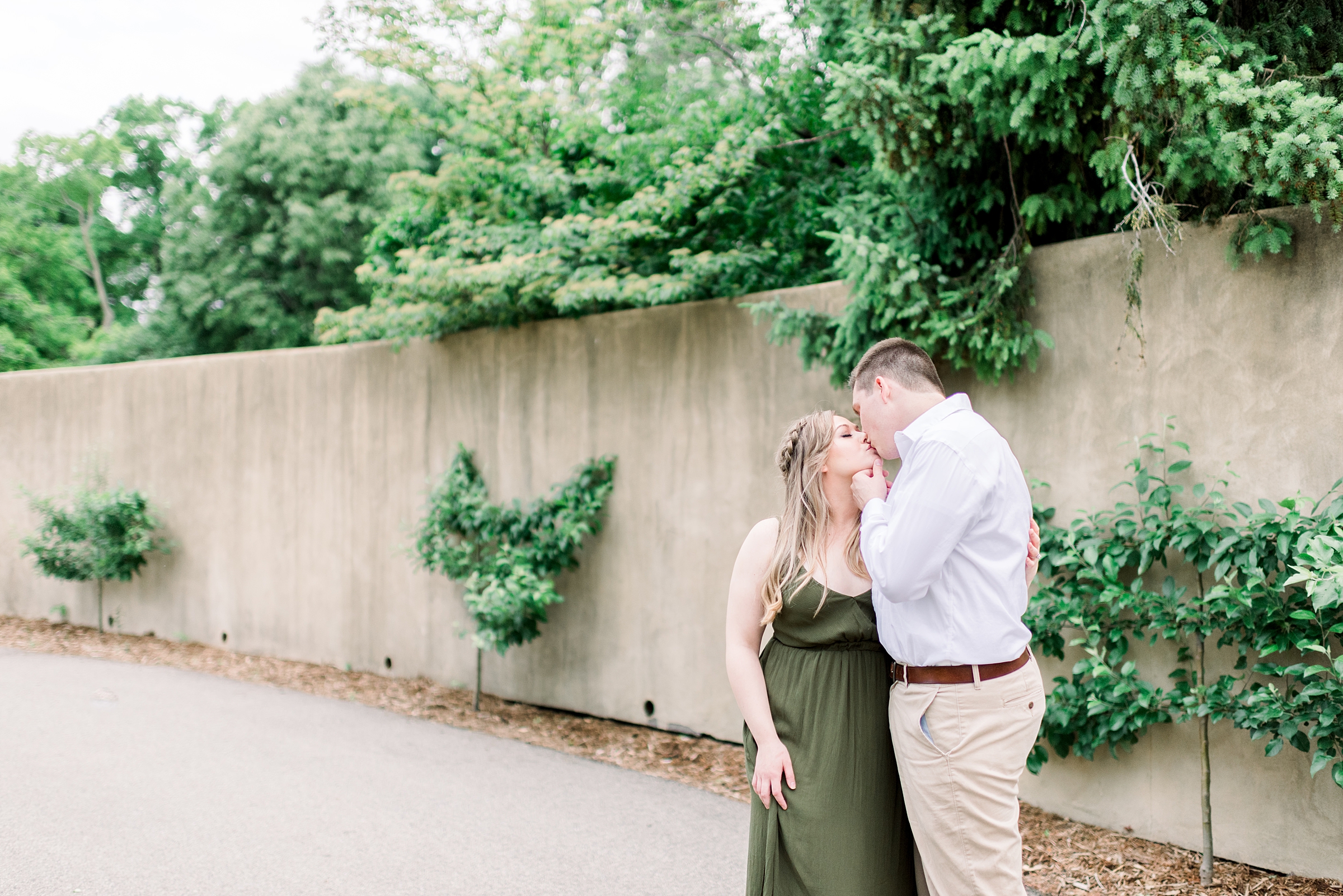 Paine Art Center and Gardens Engagement Session