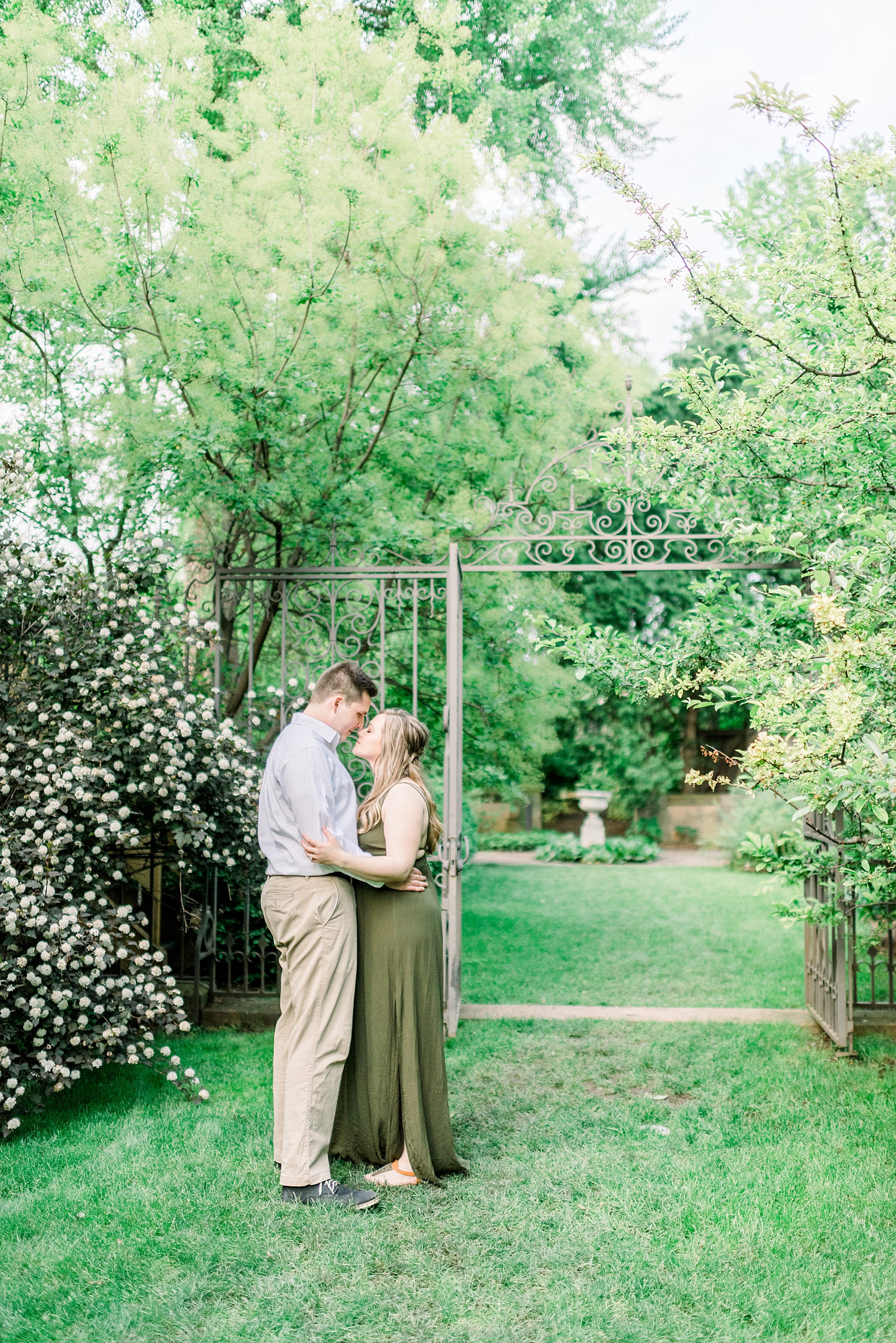 Paine Art Center and Gardens Engagement Session