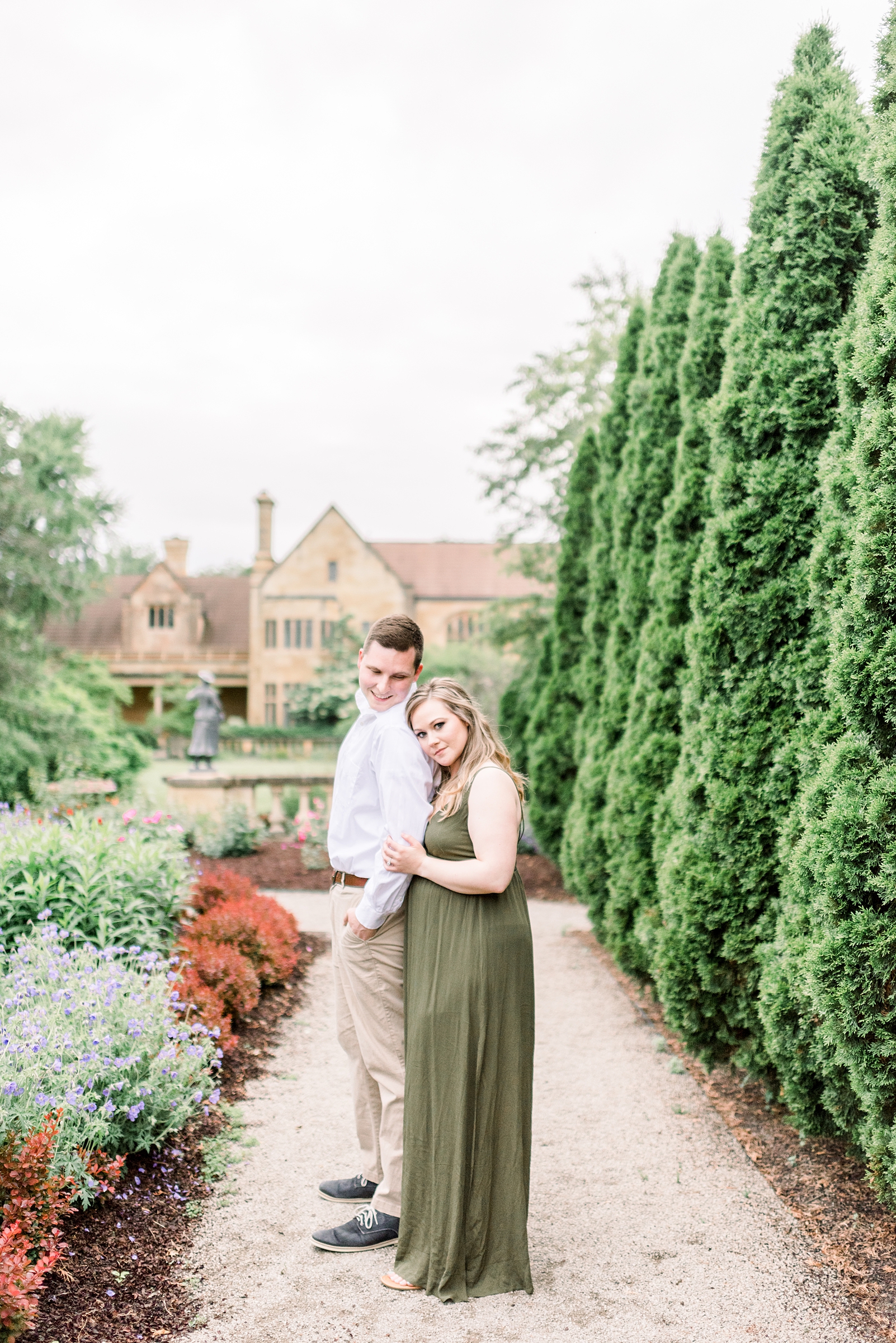 Paine Art Center and Gardens Engagement Session