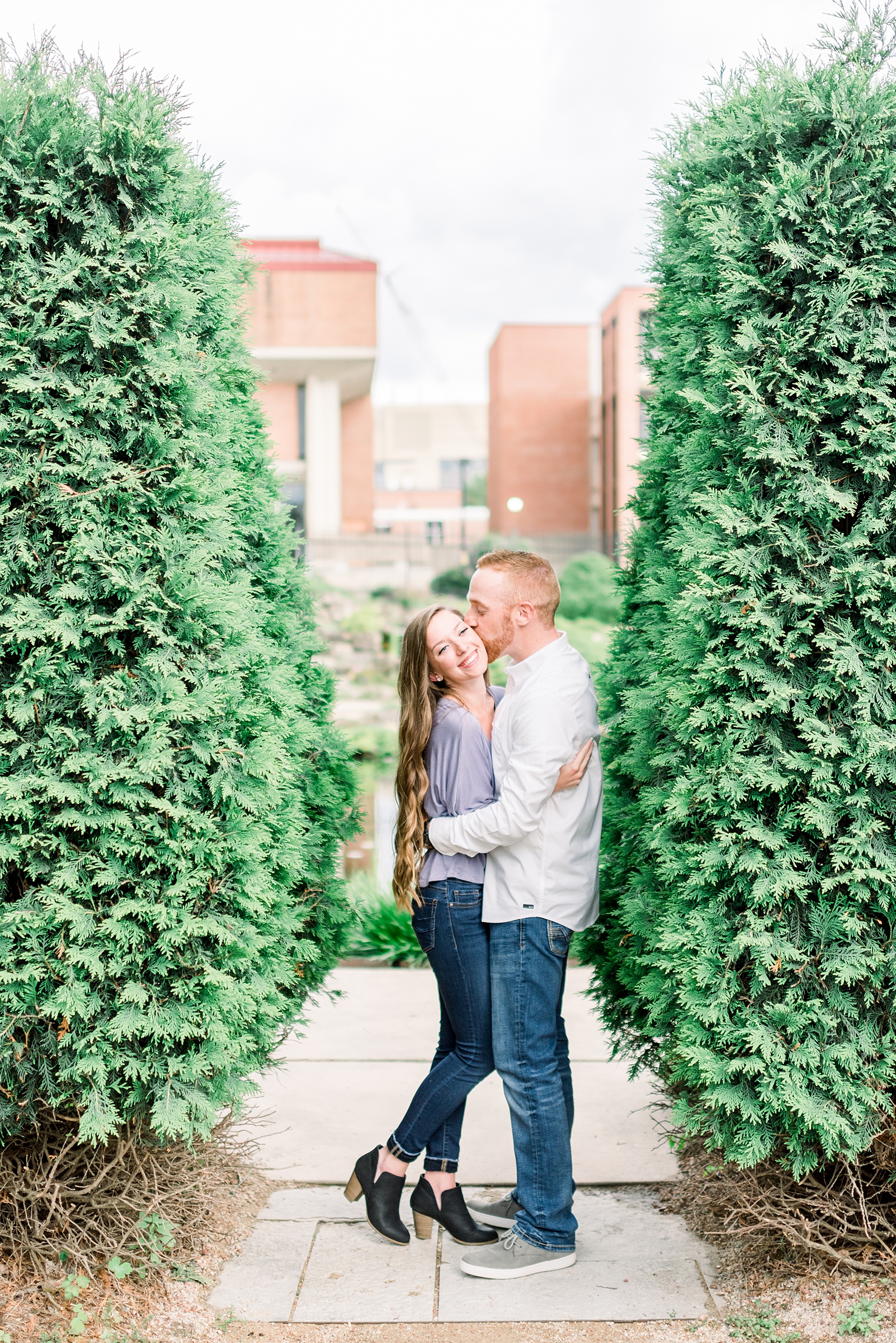 Allen Centennial Gardens Engagement Session