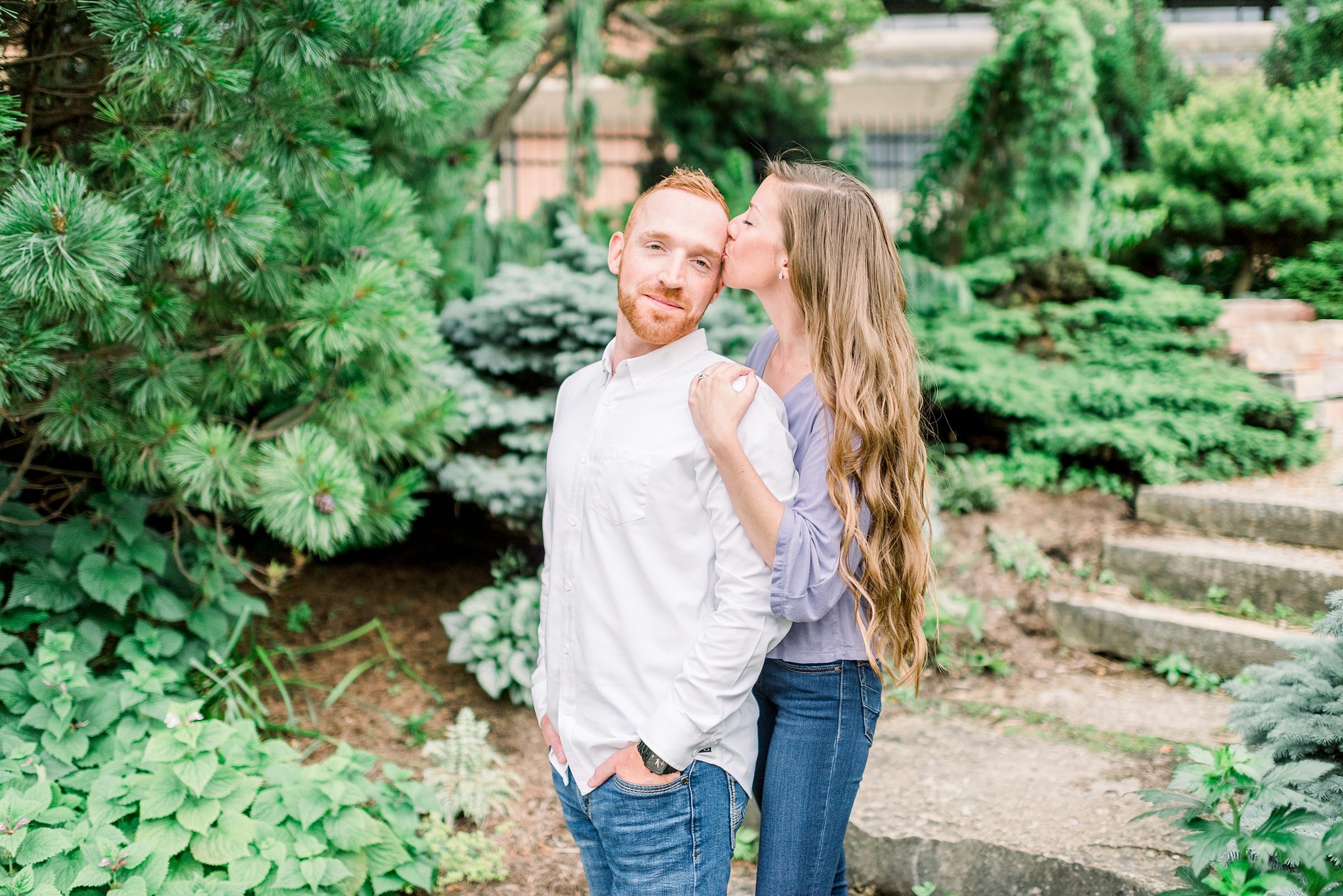 Allen Centennial Gardens Engagement Session