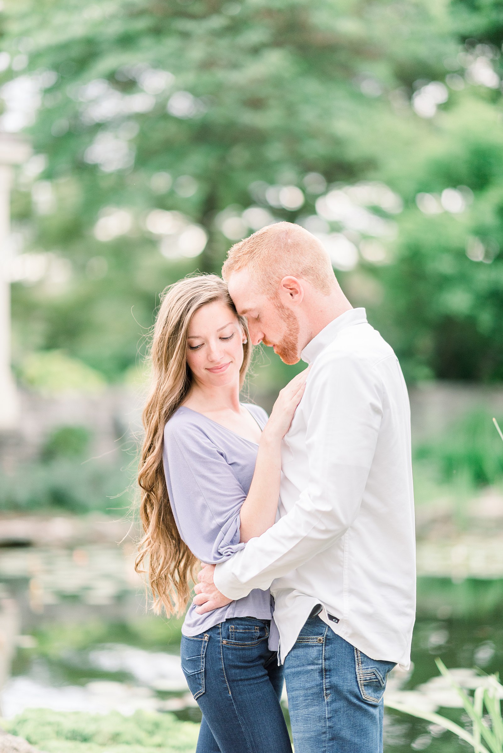 Allen Centennial Gardens Engagement Session