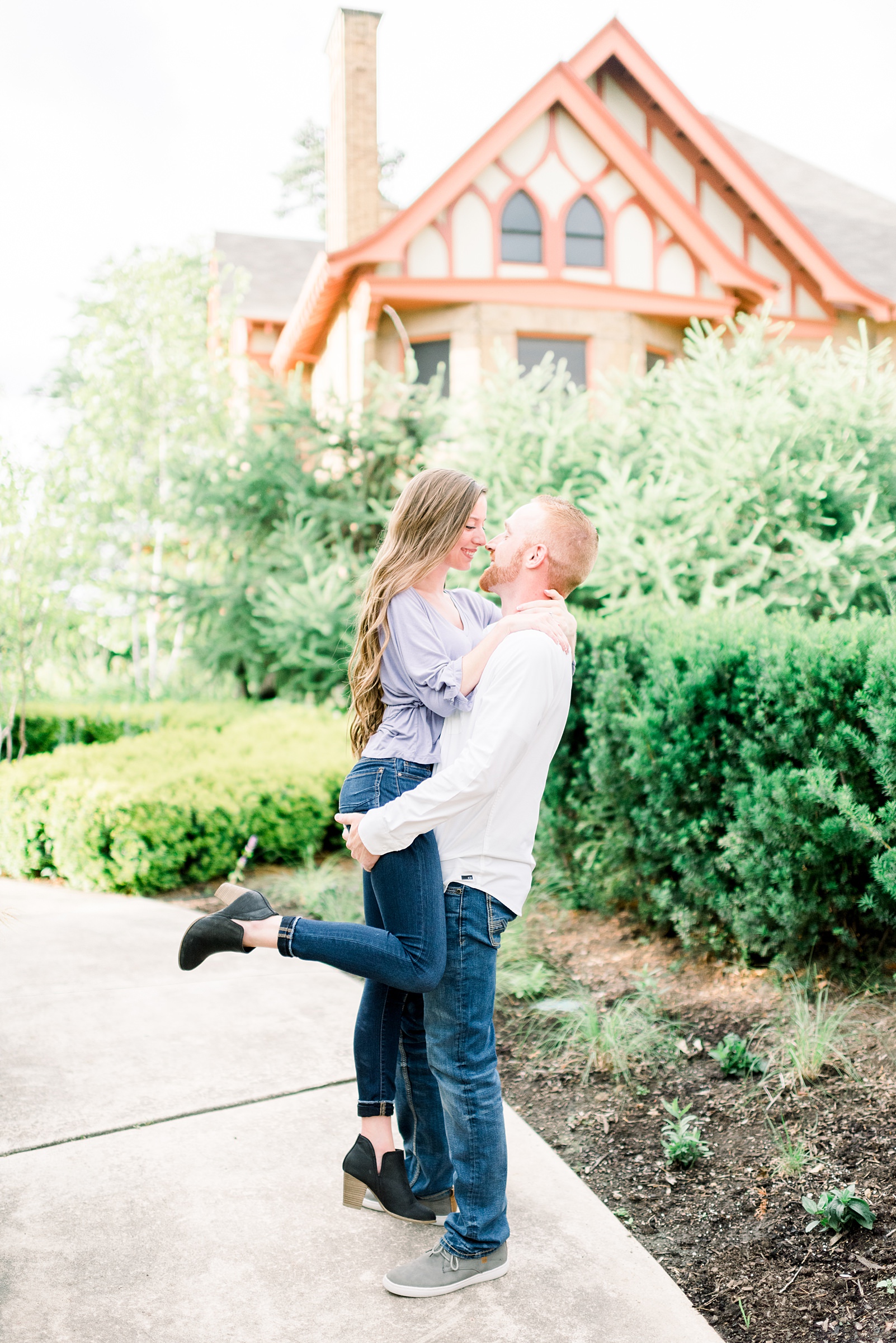 Allen Centennial Gardens Engagement Session