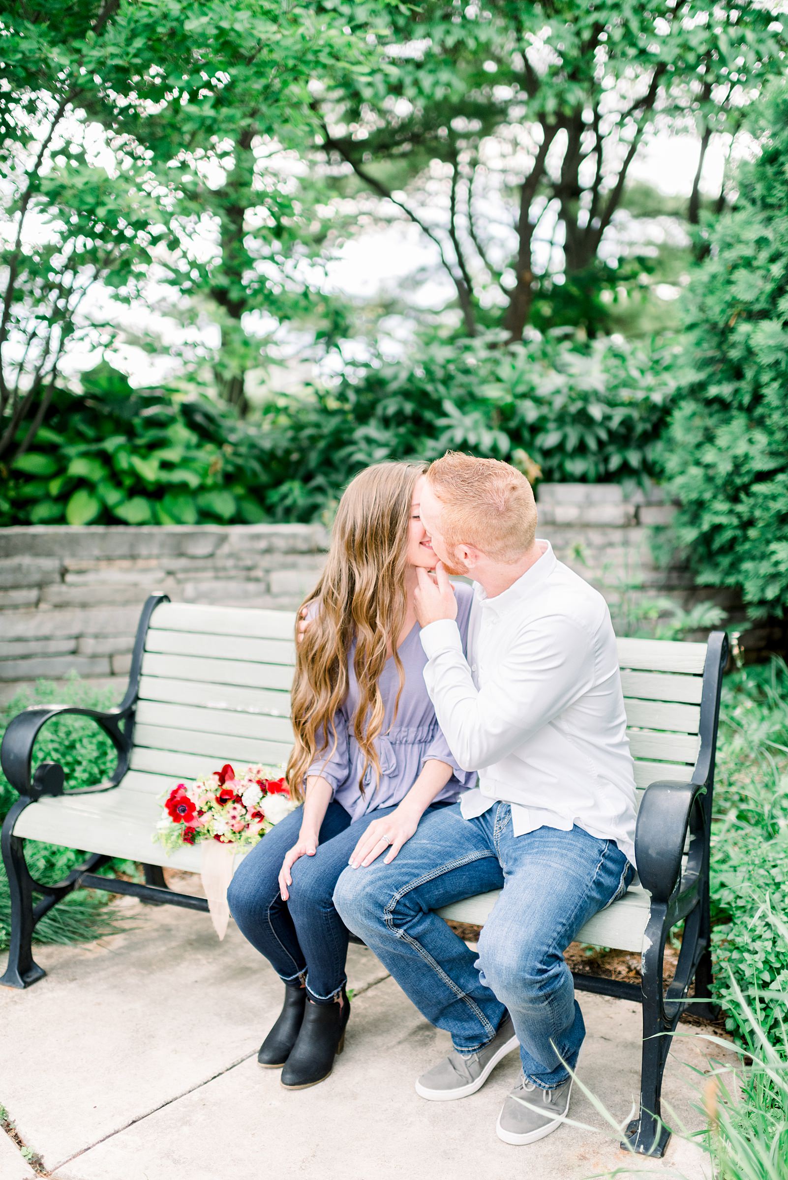 Allen Centennial Gardens Engagement Session