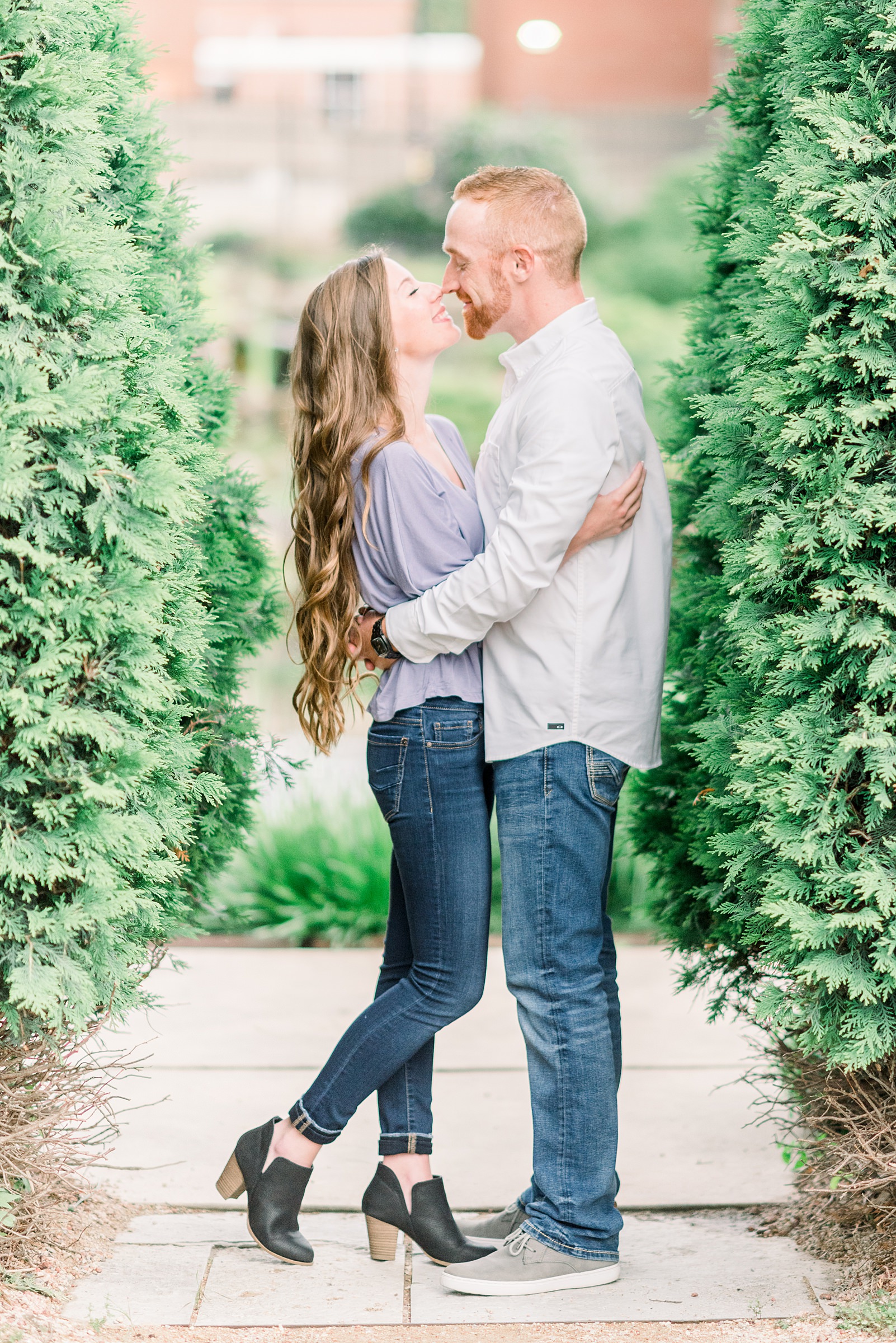 Allen Centennial Gardens Engagement Session