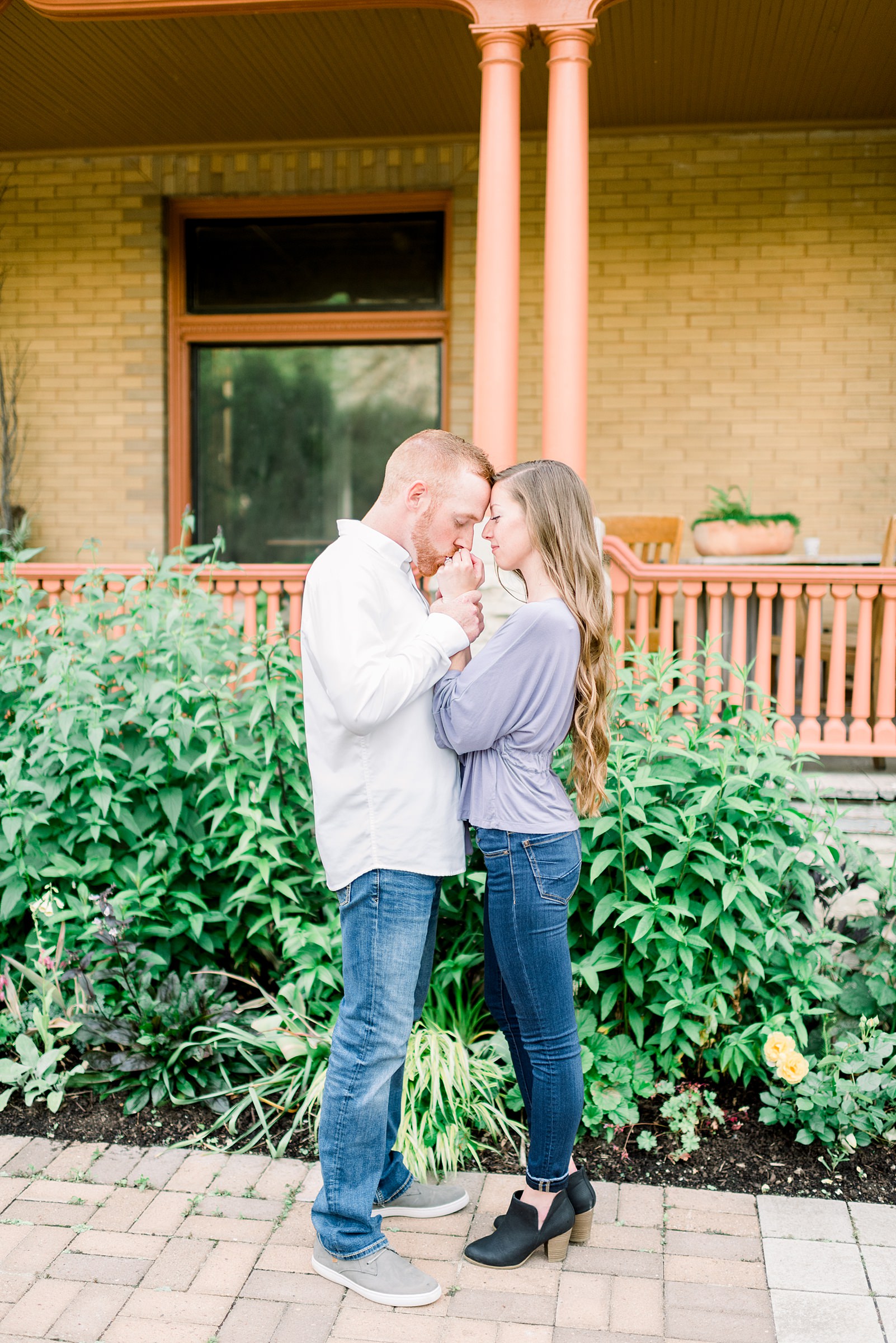 Allen Centennial Gardens Engagement Session