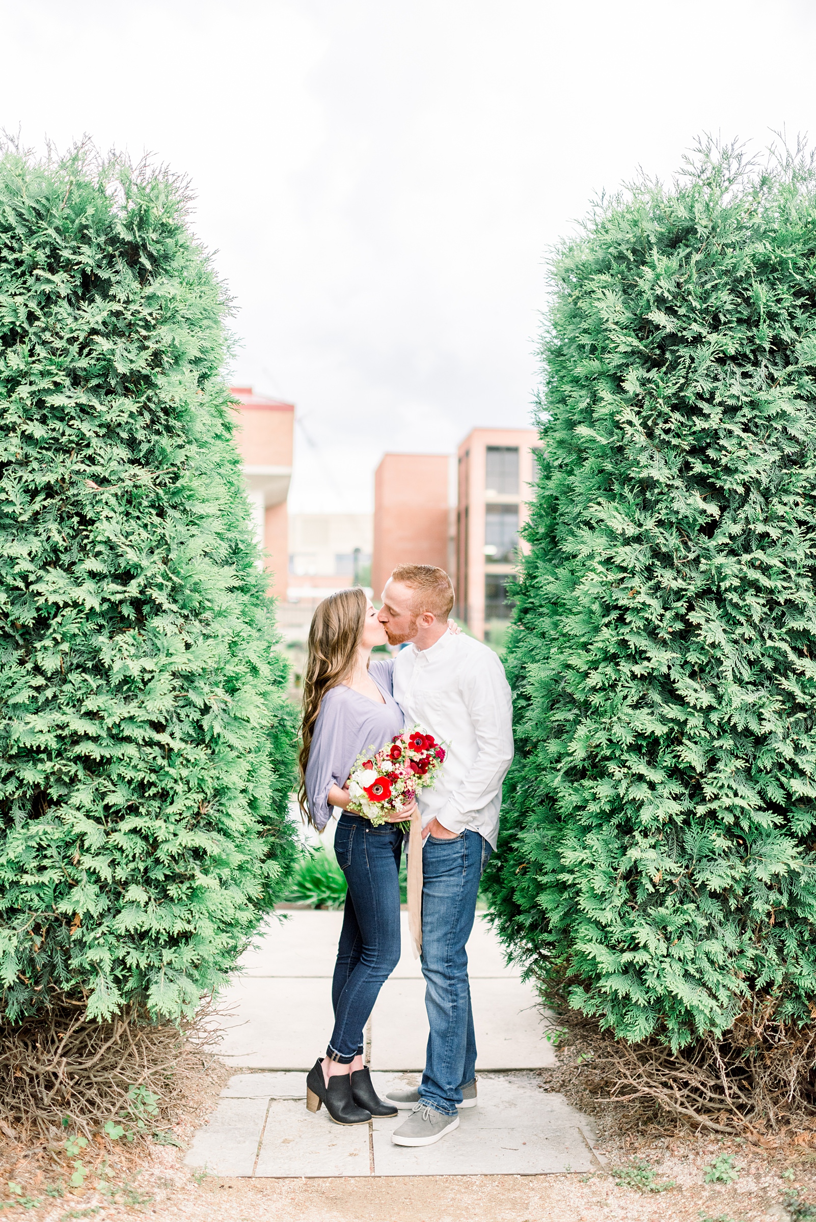 Allen Centennial Gardens Engagement Session