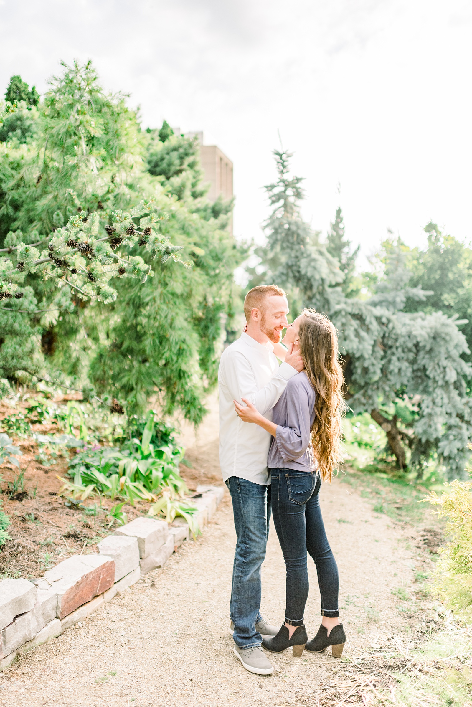 Allen Centennial Gardens Engagement Session