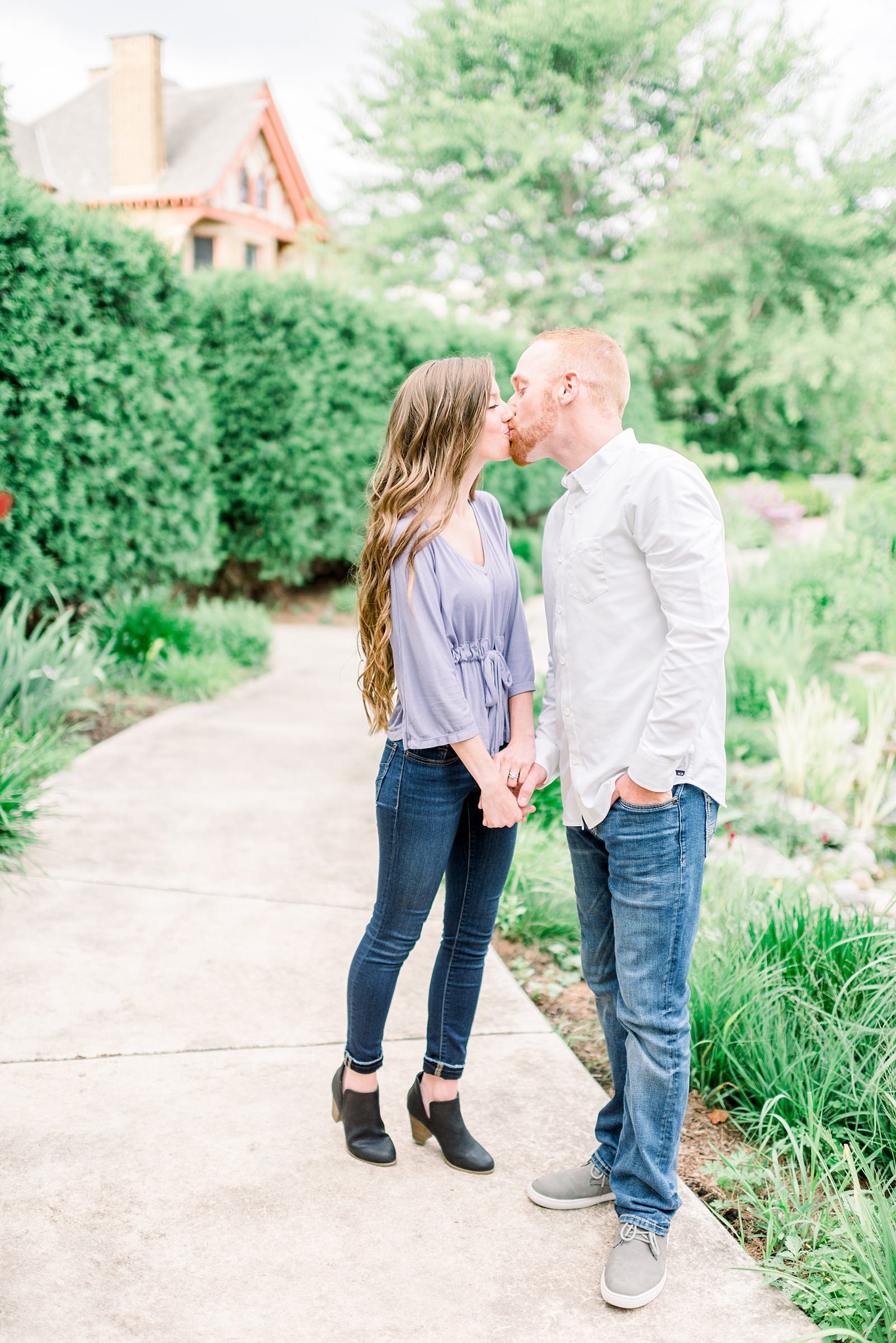 Allen Centennial Gardens Engagement Session