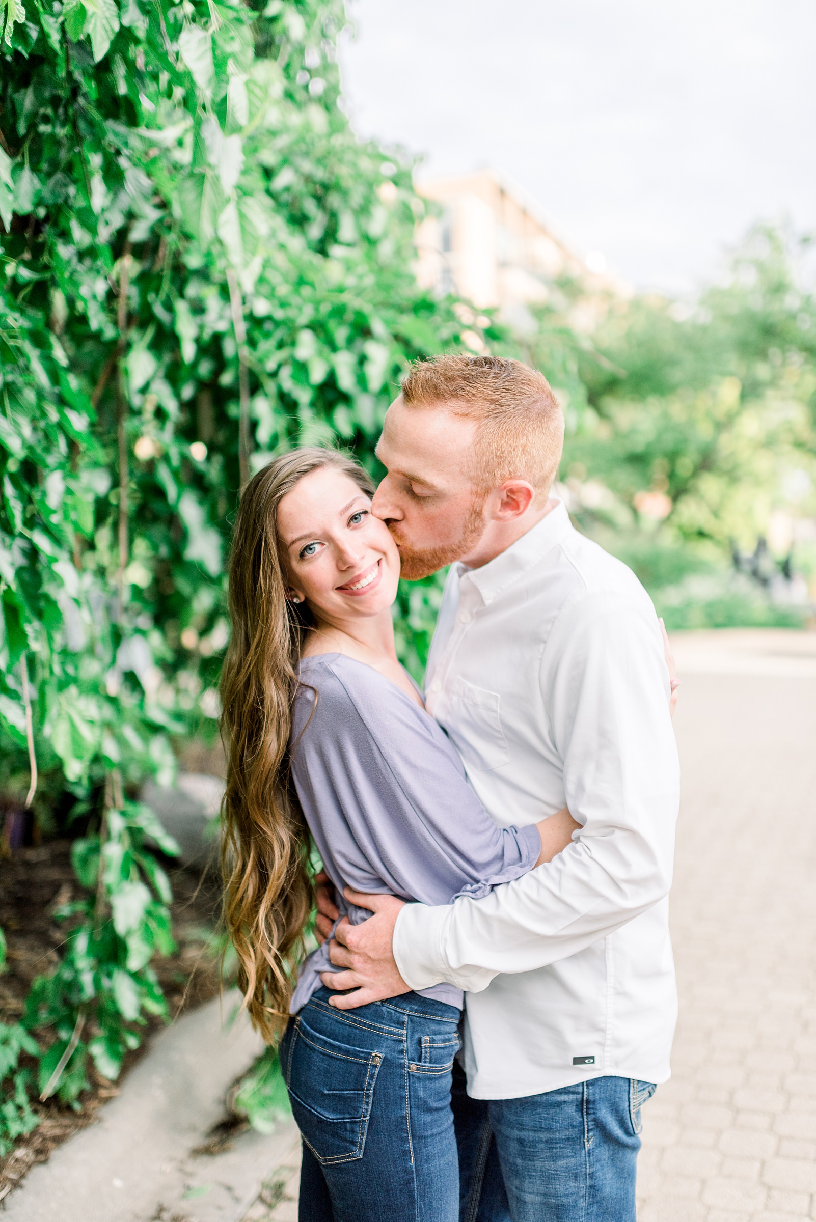 Allen Centennial Gardens Engagement Session