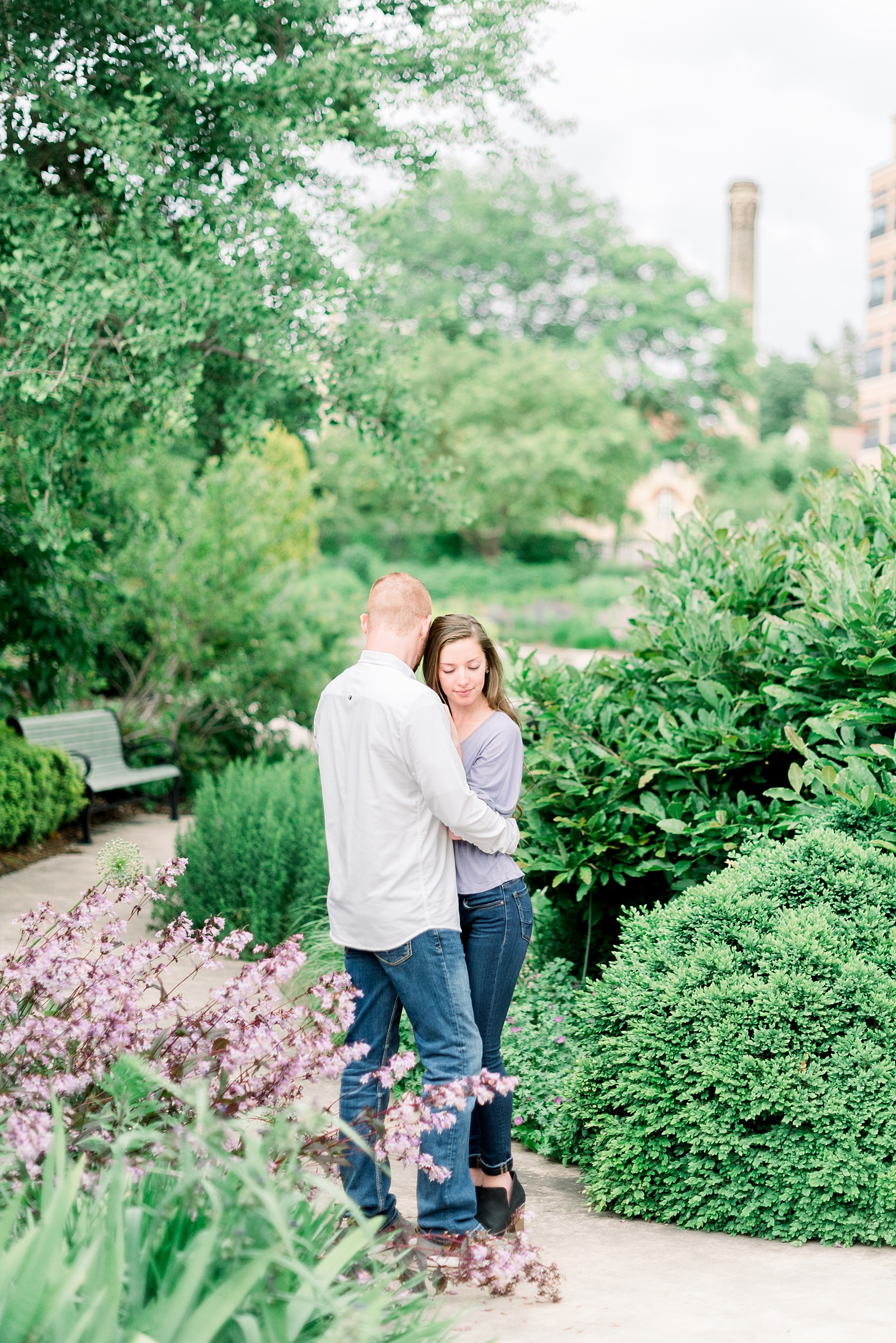 Allen Centennial Gardens Engagement Session