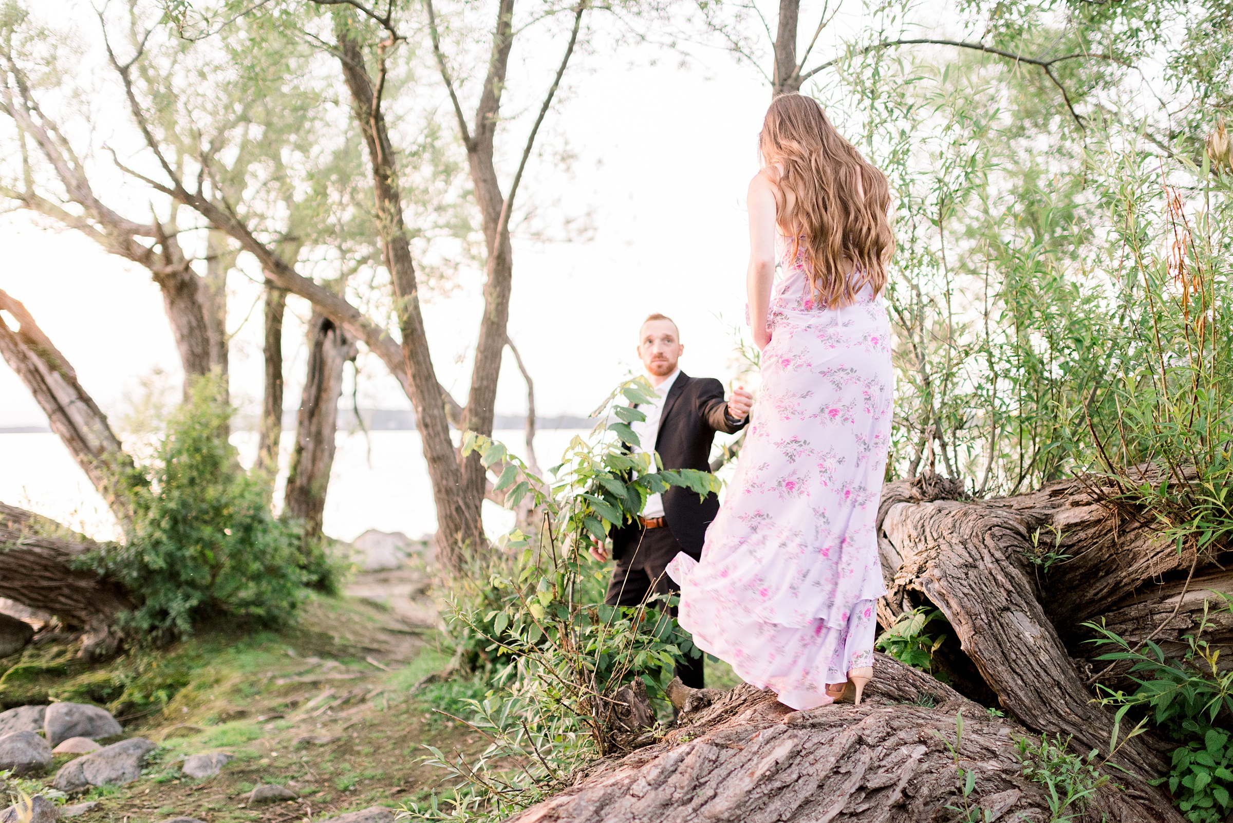 Allen Centennial Gardens Engagement Session