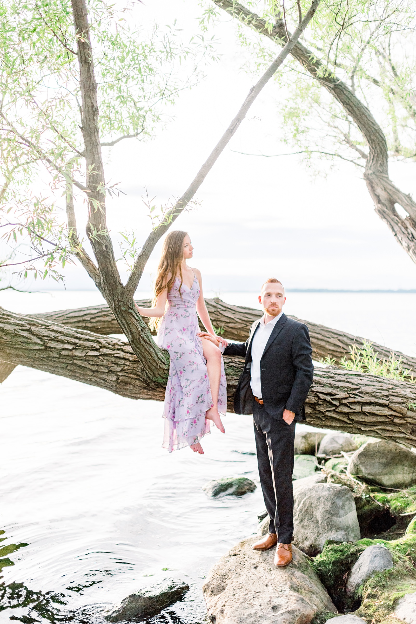 Allen Centennial Gardens Engagement Session