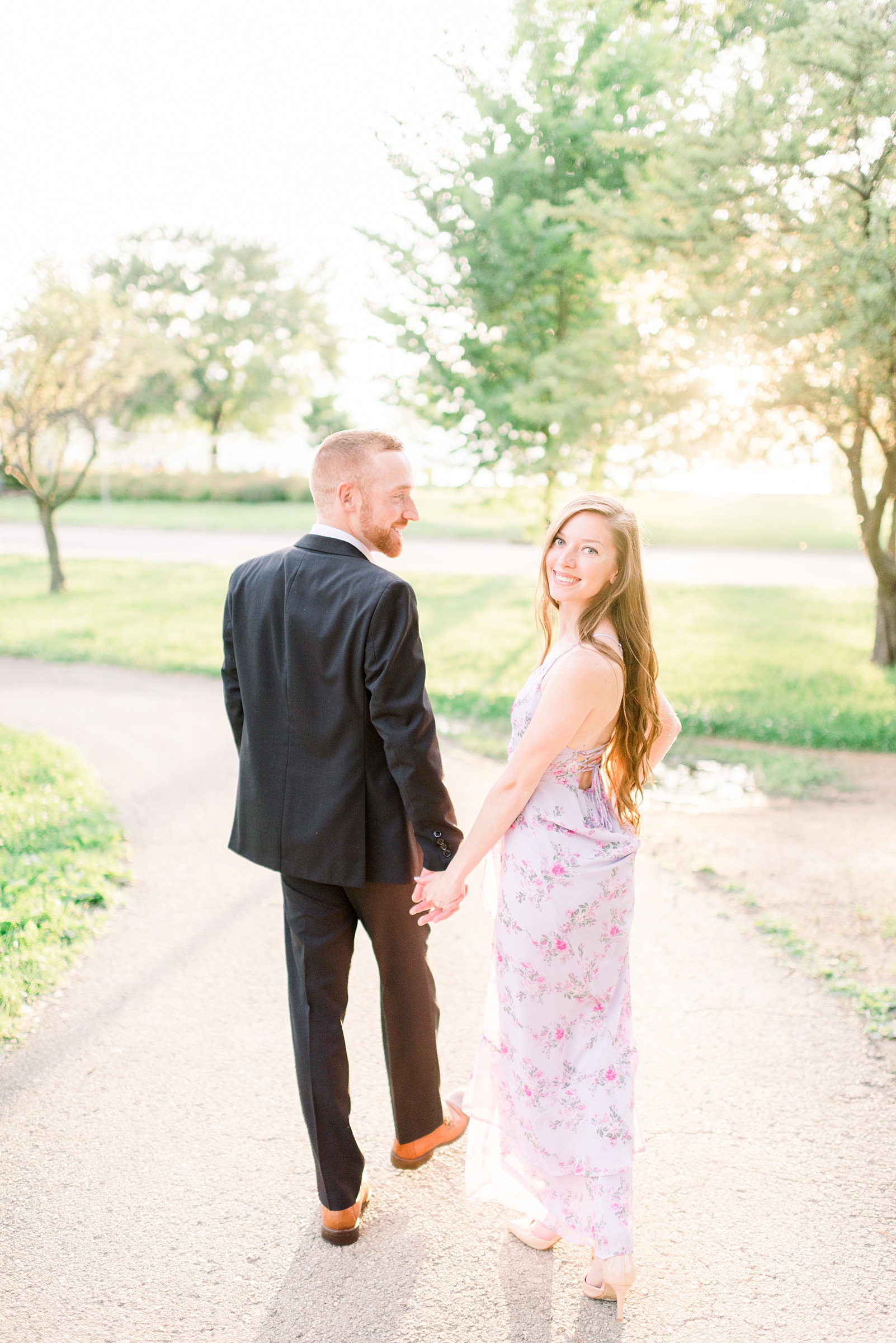 Allen Centennial Gardens Engagement Session