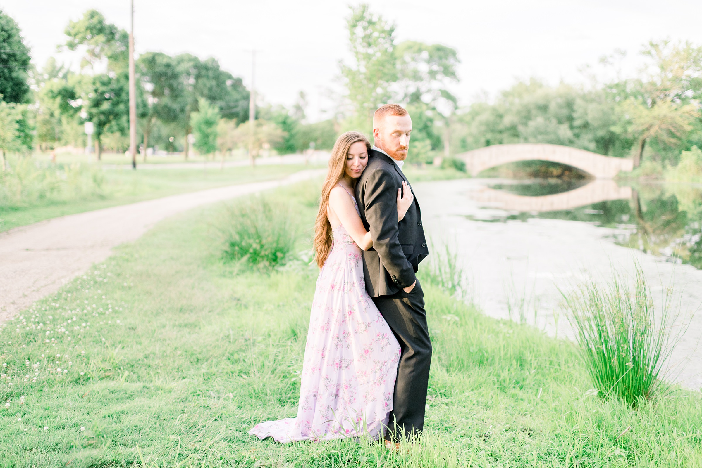 Allen Centennial Gardens Engagement Session