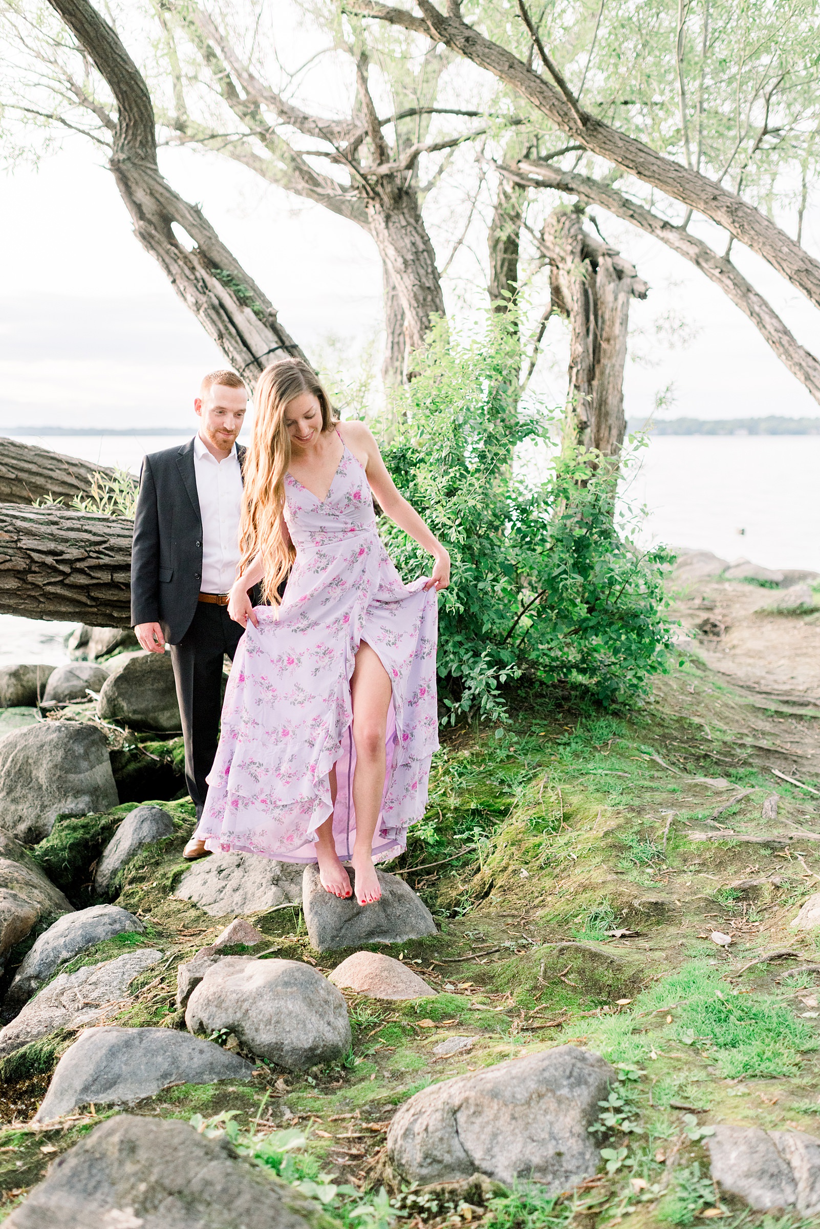 Allen Centennial Gardens Engagement Session