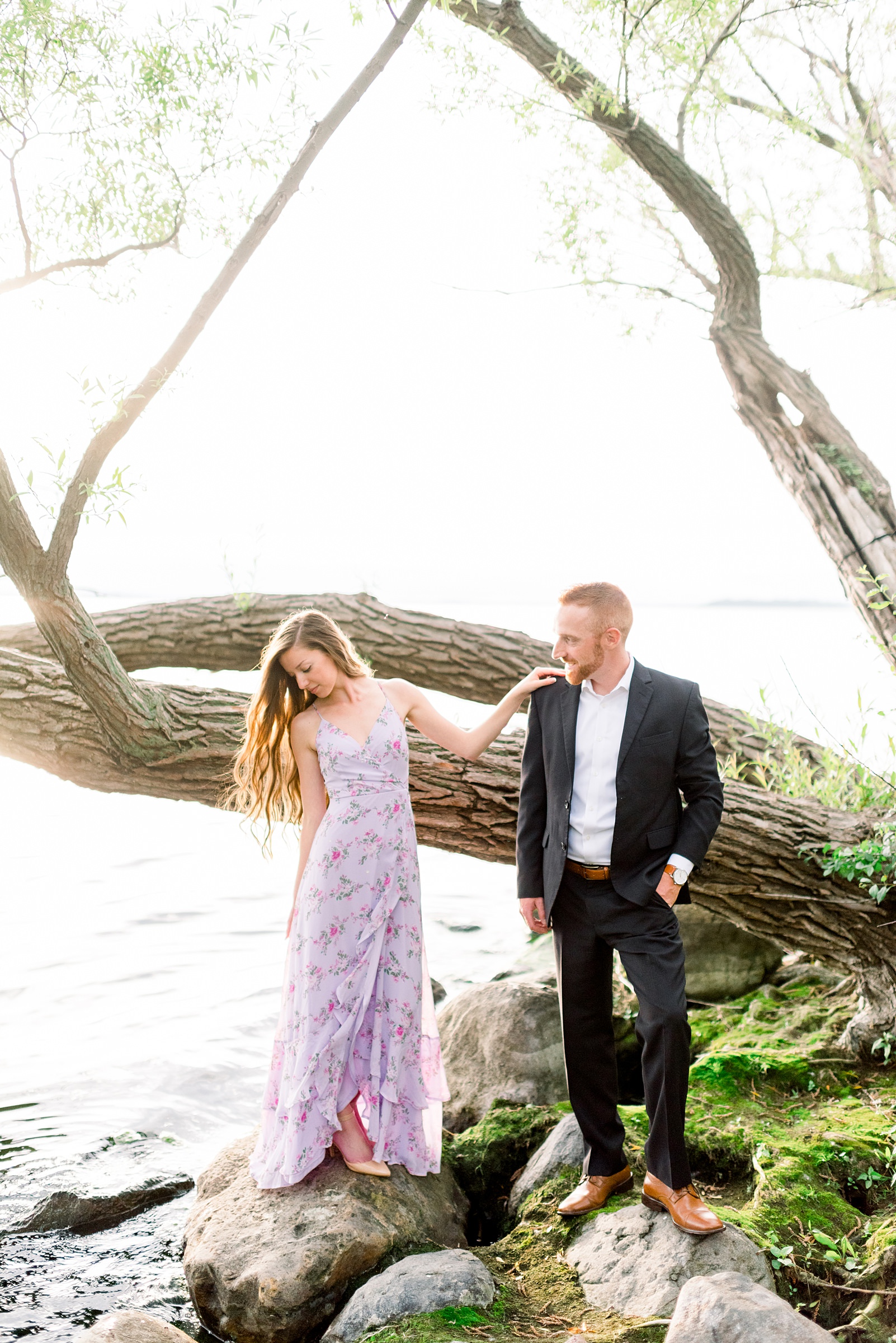 Allen Centennial Gardens Engagement Session