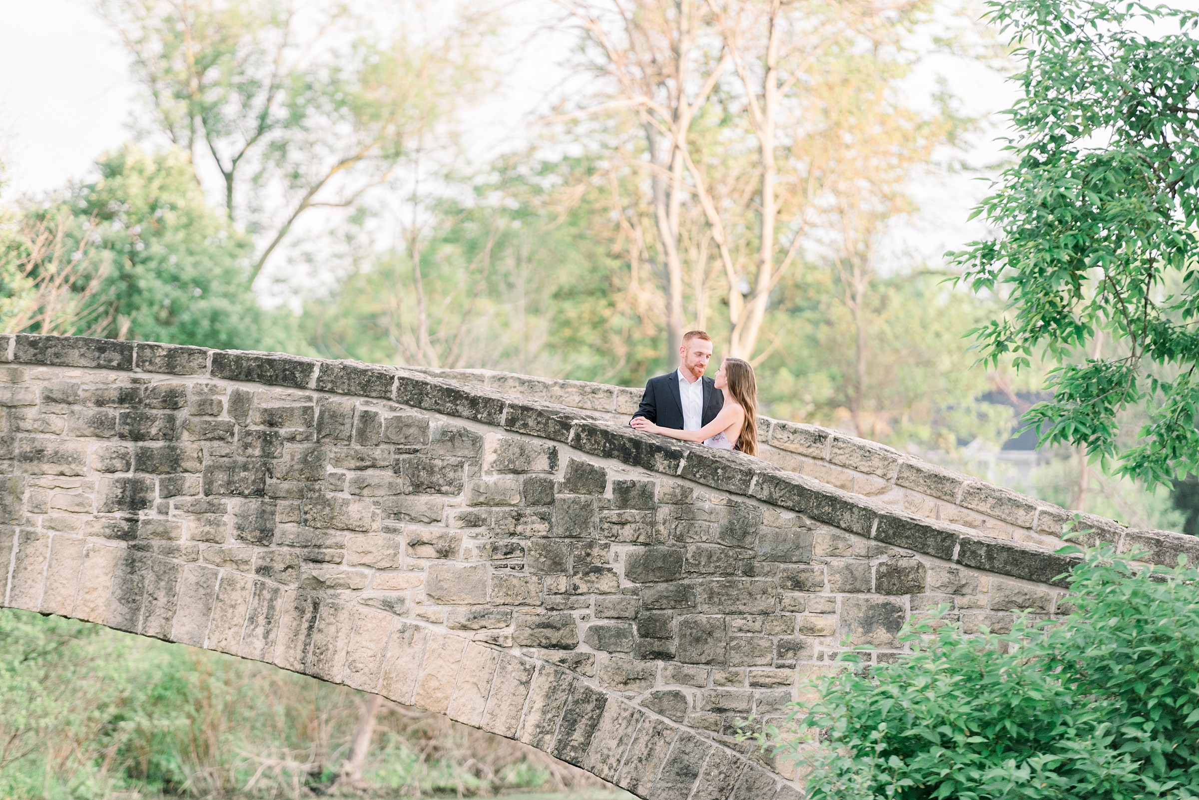 Allen Centennial Gardens Engagement Session