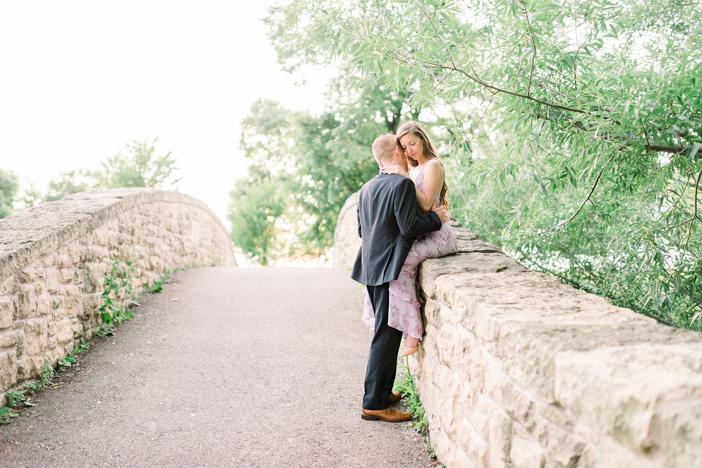 Allen Centennial Gardens Engagement Session