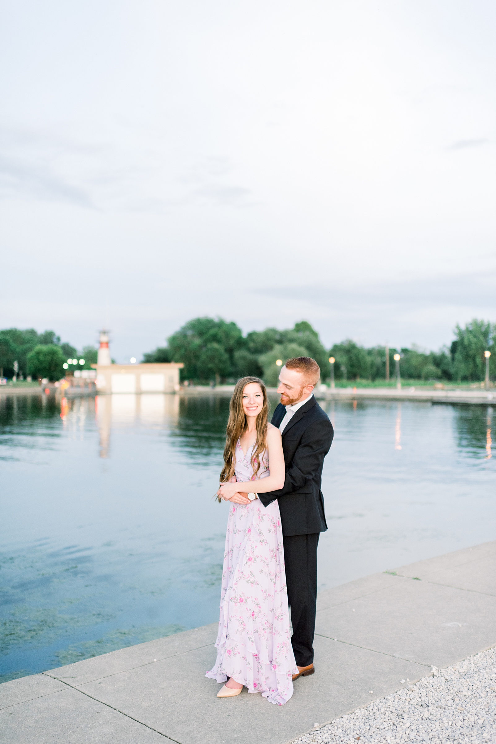 Allen Centennial Gardens Engagement Session