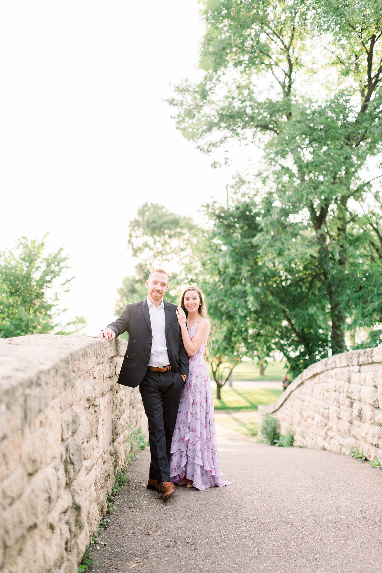 Allen Centennial Gardens Engagement Session