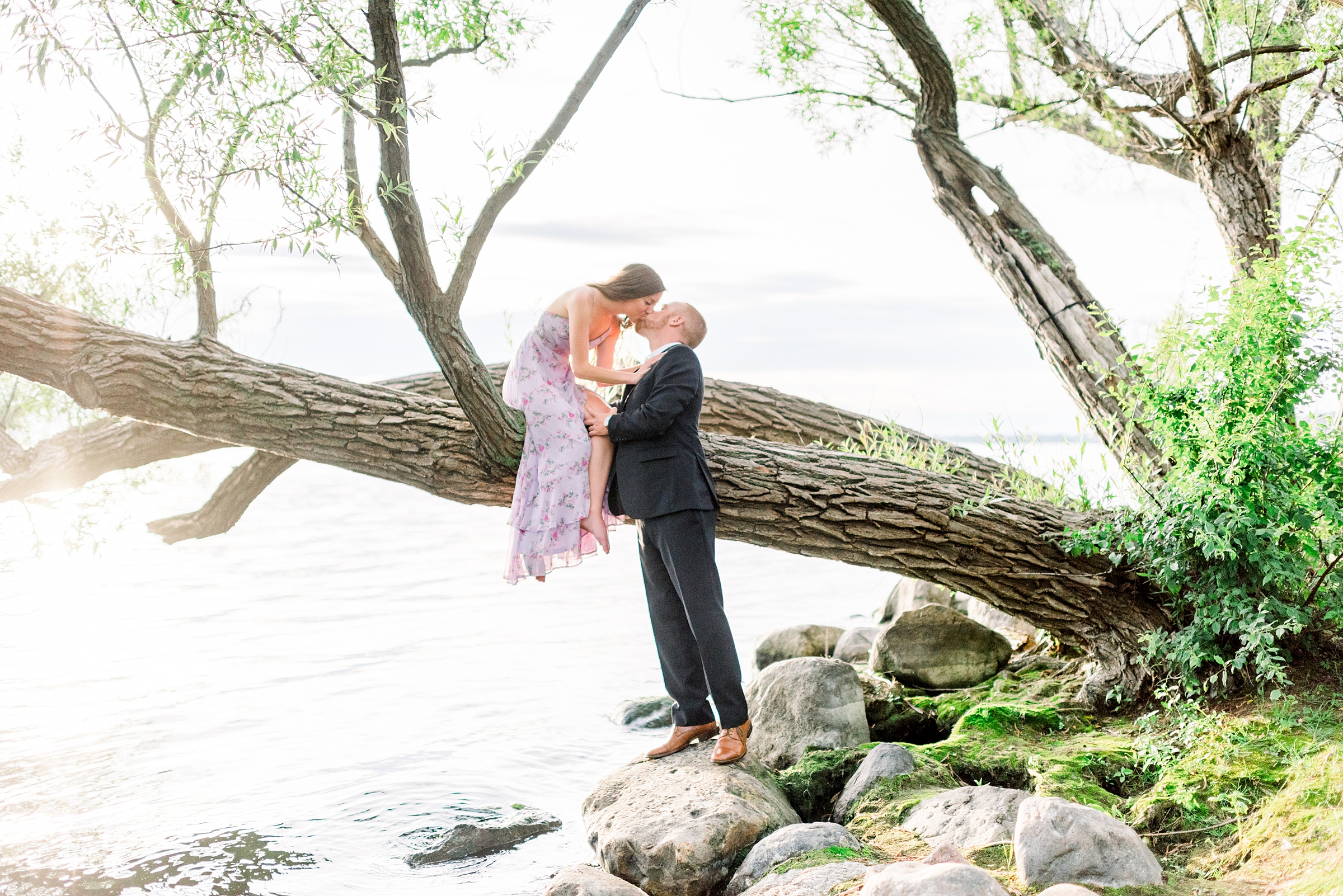 Allen Centennial Gardens Engagement Session